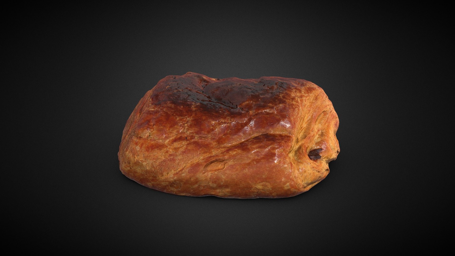 Pain au Chocolat 3D Model