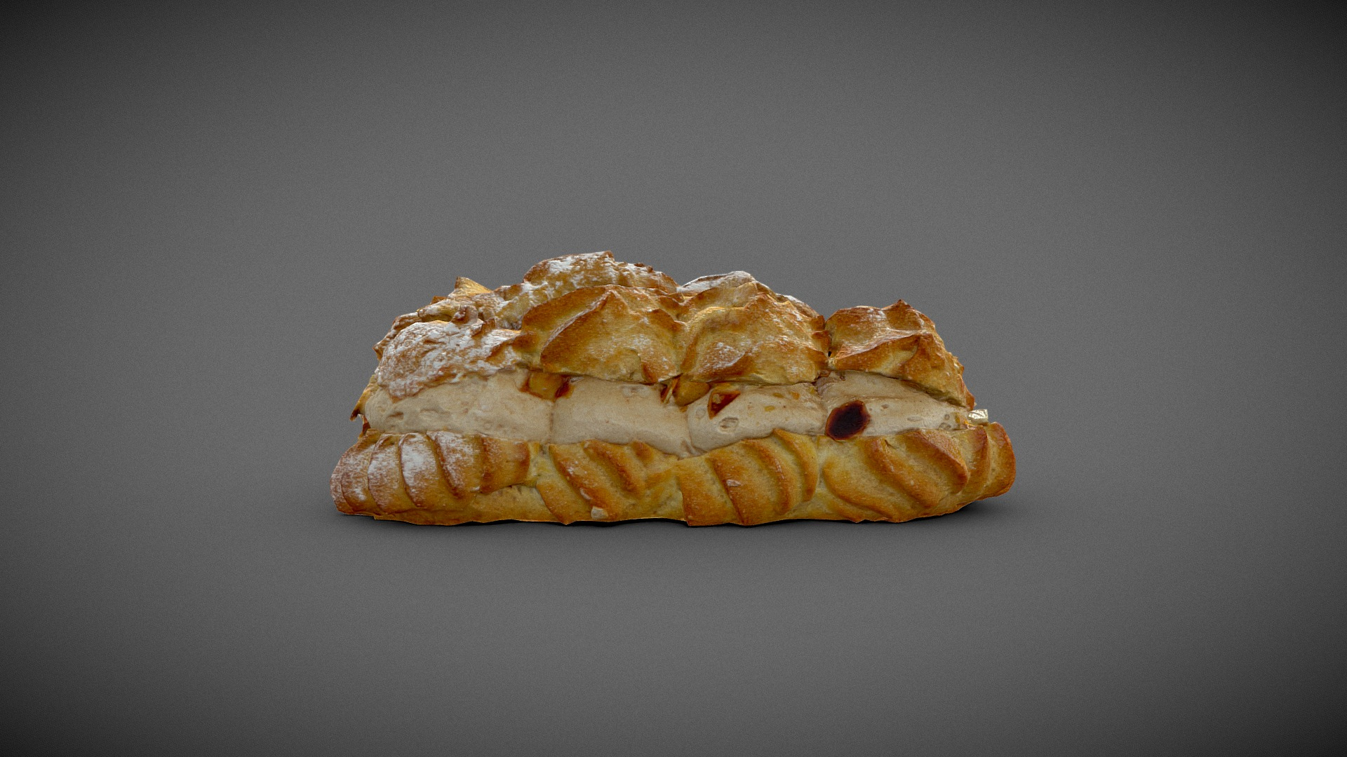Paris-Brest Pastry 3D Model