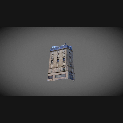 Paris building facade 02
