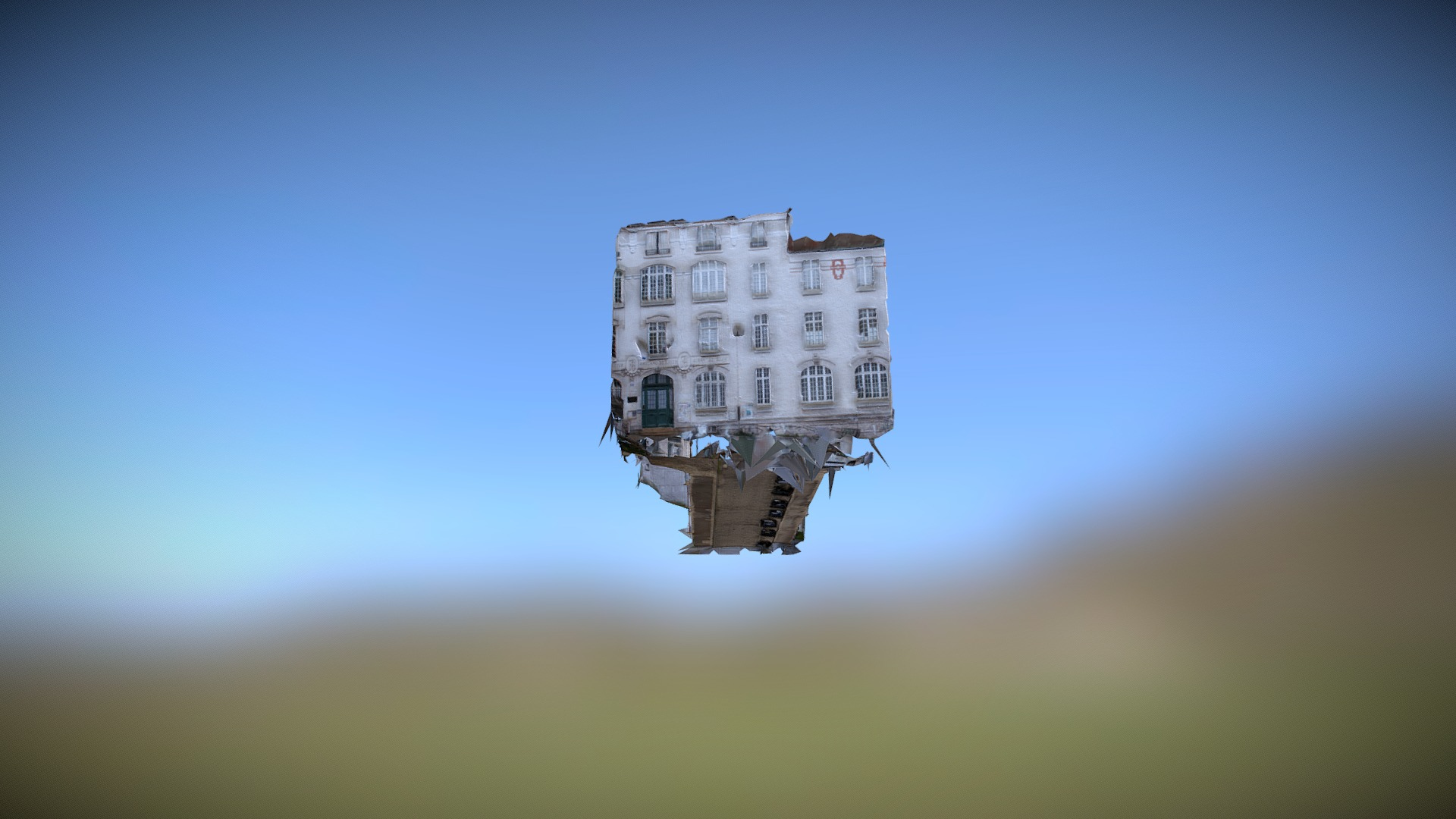 Paris Street 2018 3D Model