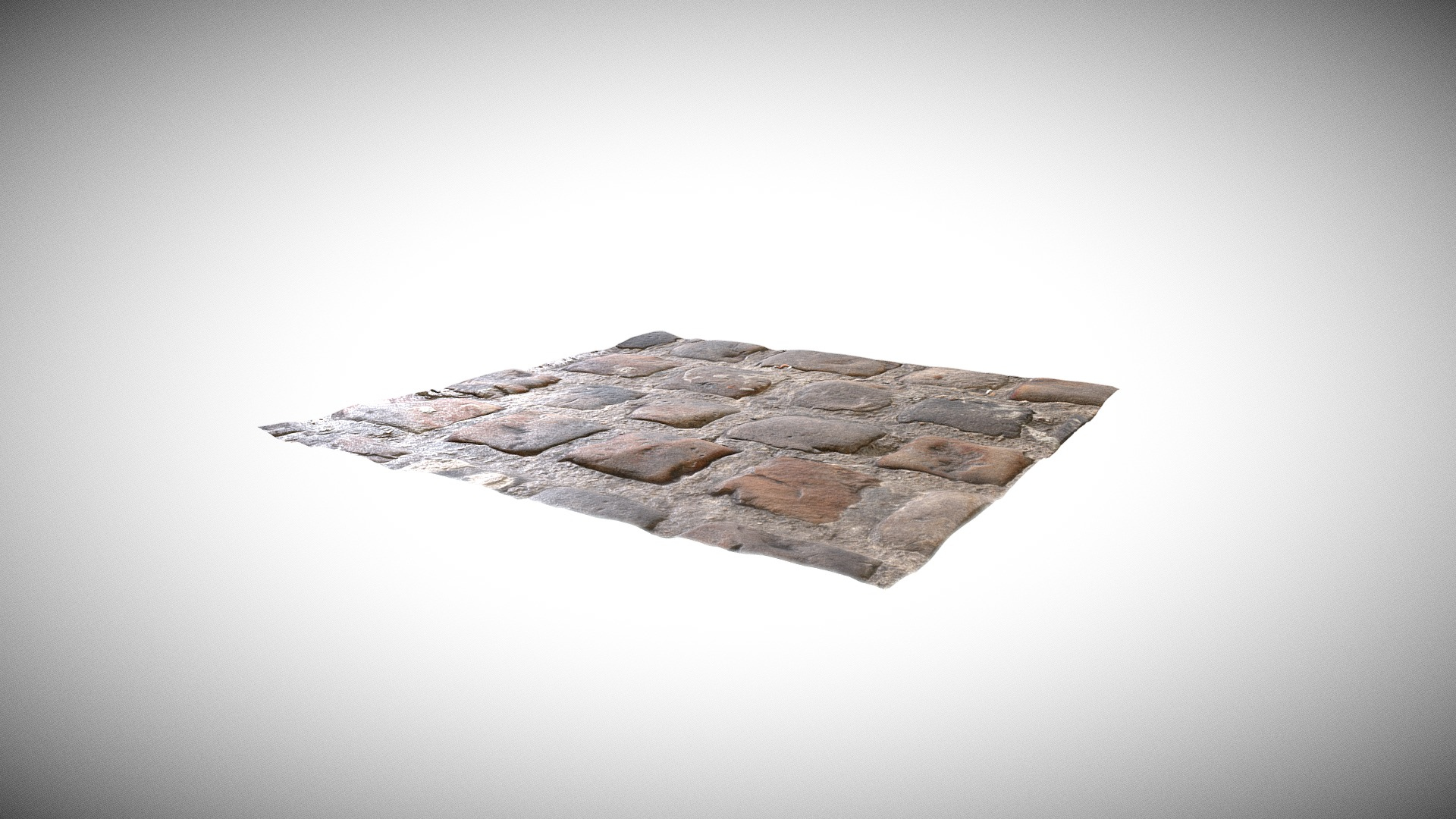 PBR Texture scan - PAVEMENT 3D Model