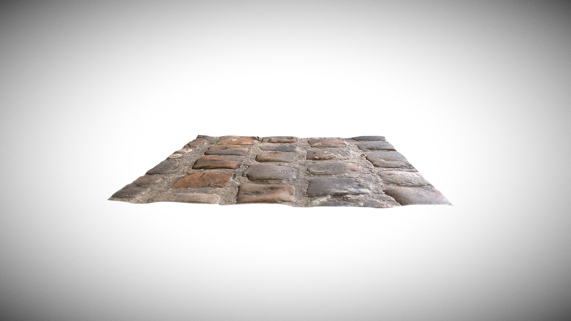 PBR Texture scan - PAVEMENT 3D Model