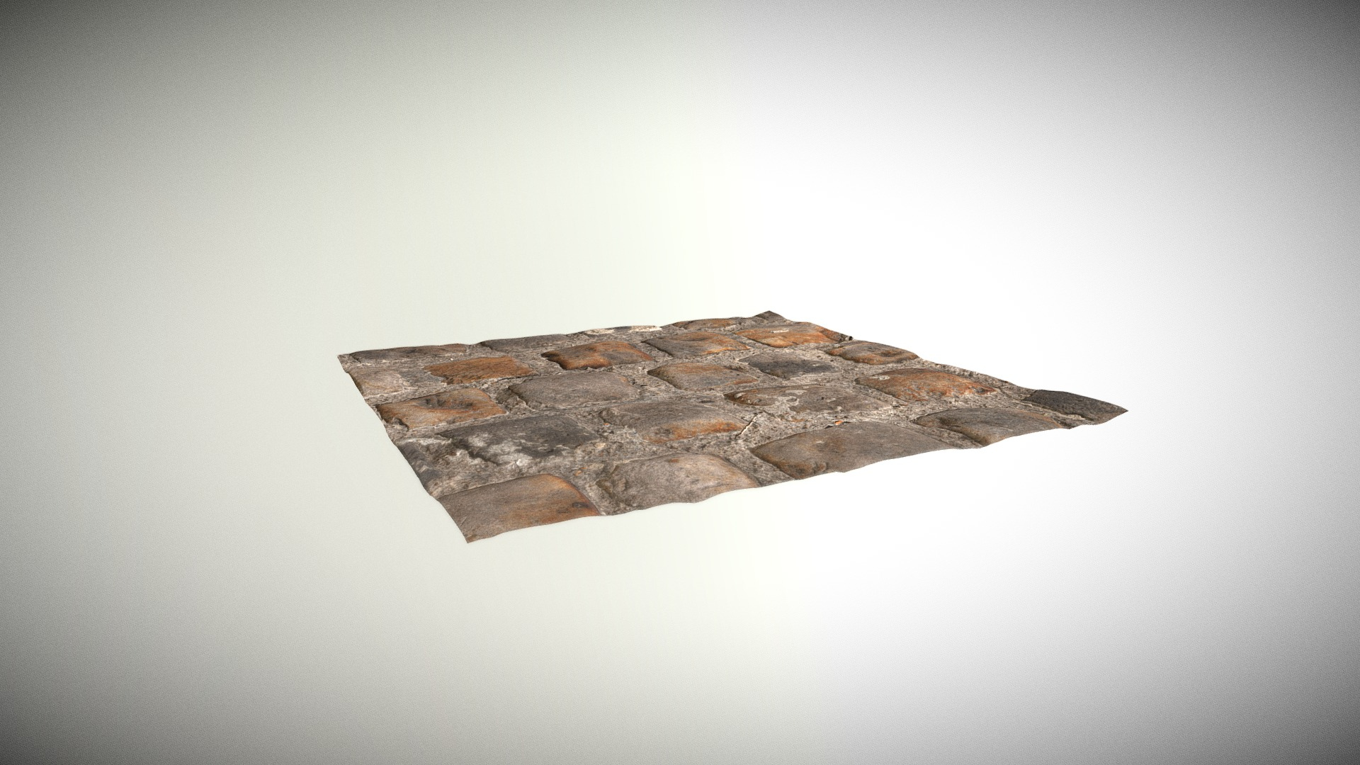 PBR Texture scan - PAVEMENT 3D Model
