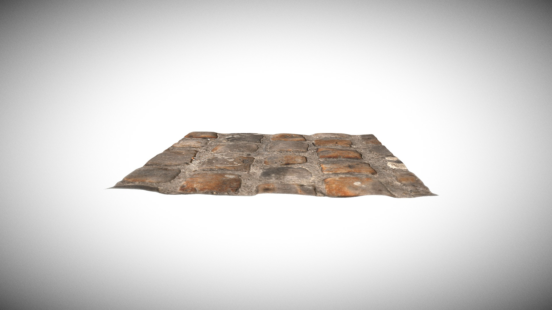 PBR Texture scan - PAVEMENT 3D Model