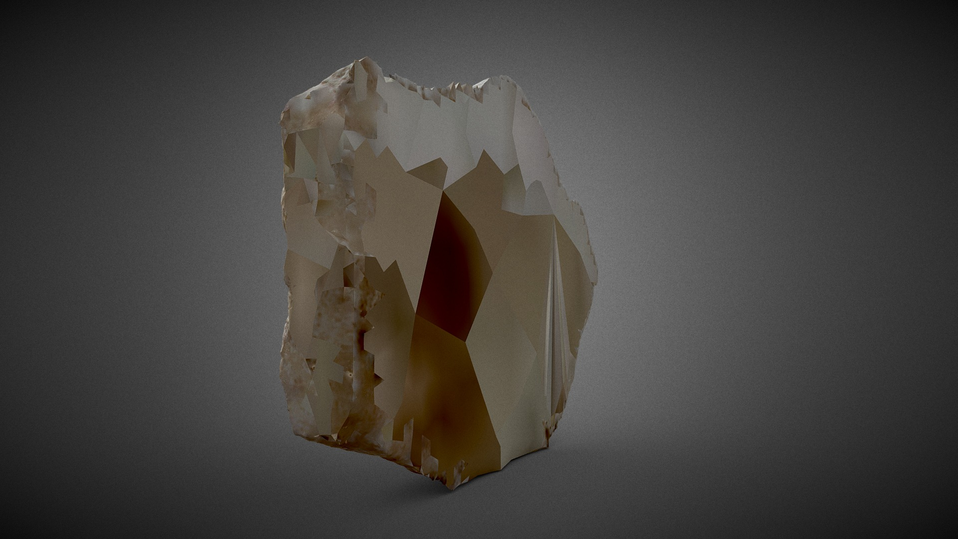 Pilaster capital 323-31 BC 3D Model