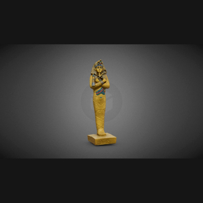 Plastic Egyptian Statue