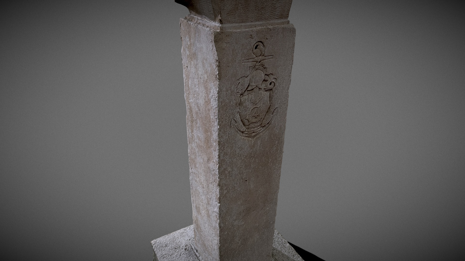 Quick scan Sergent Bobillot bust 1959 3D Model