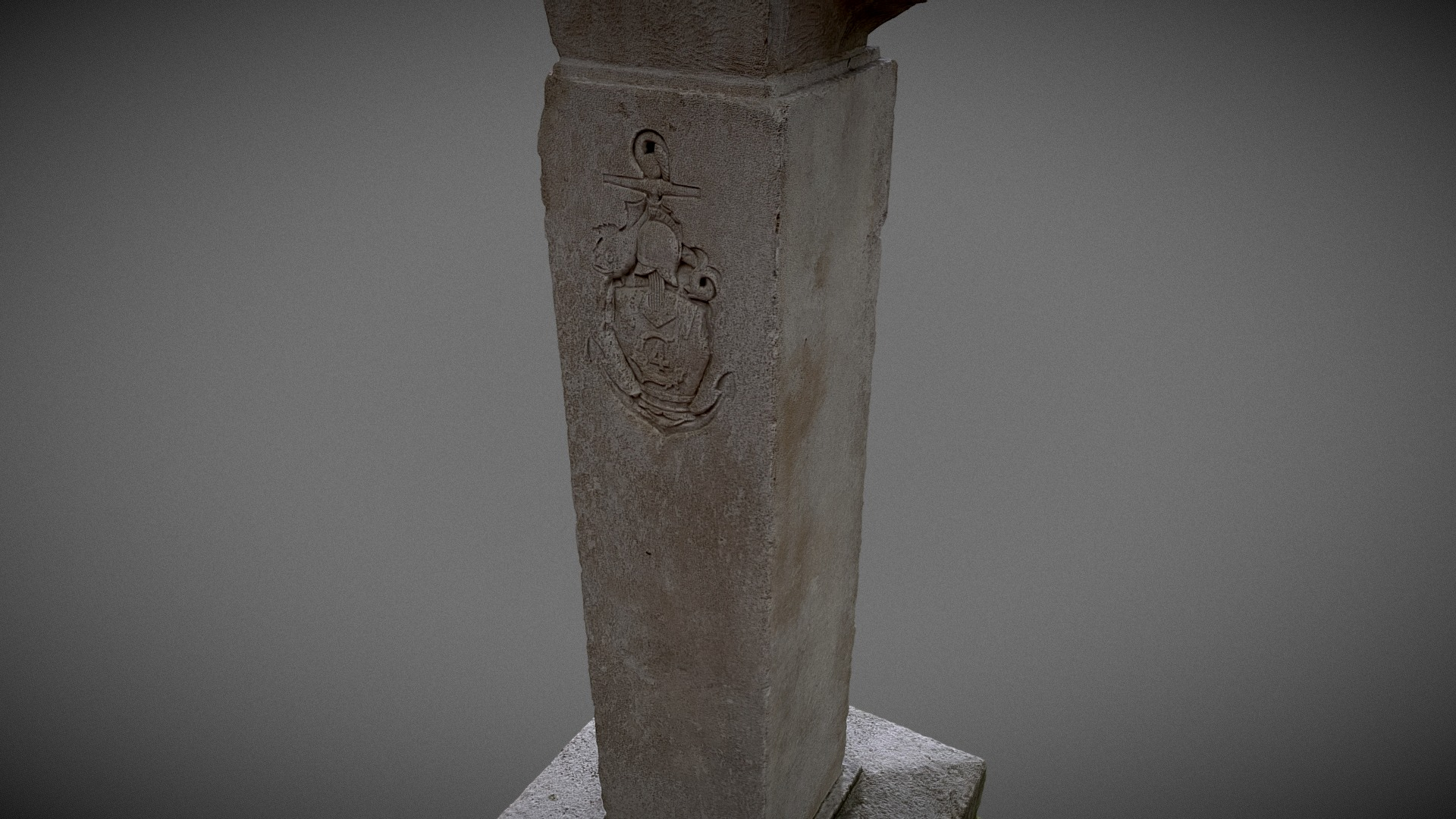 Quick scan Sergent Bobillot bust 1959 3D Model