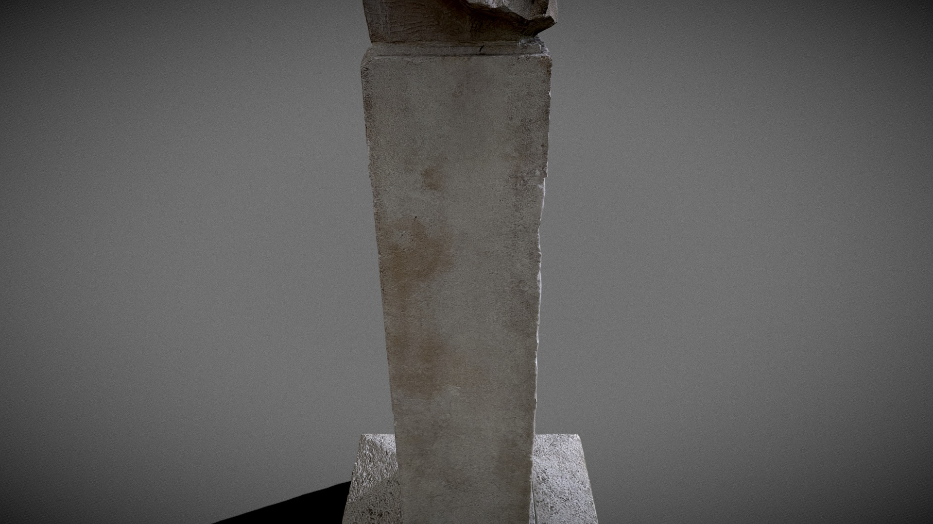 Quick scan Sergent Bobillot bust 1959 3D Model