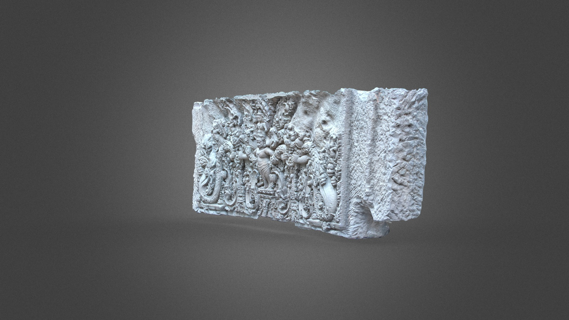 RCDRAGONS LINTEAU ASIAN ART 9th 3D Model