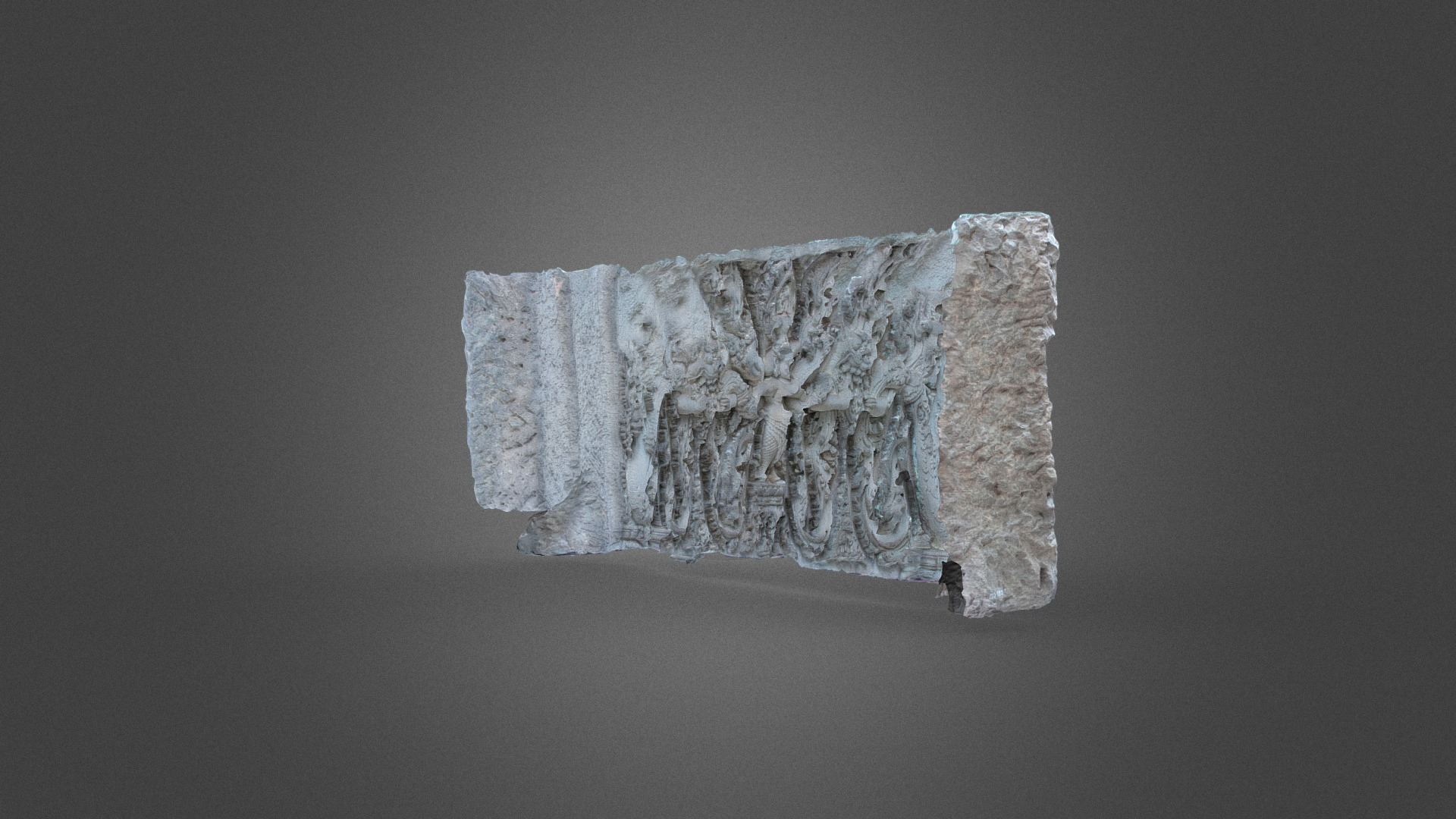 RCDRAGONS LINTEAU ASIAN ART 9th 3D Model