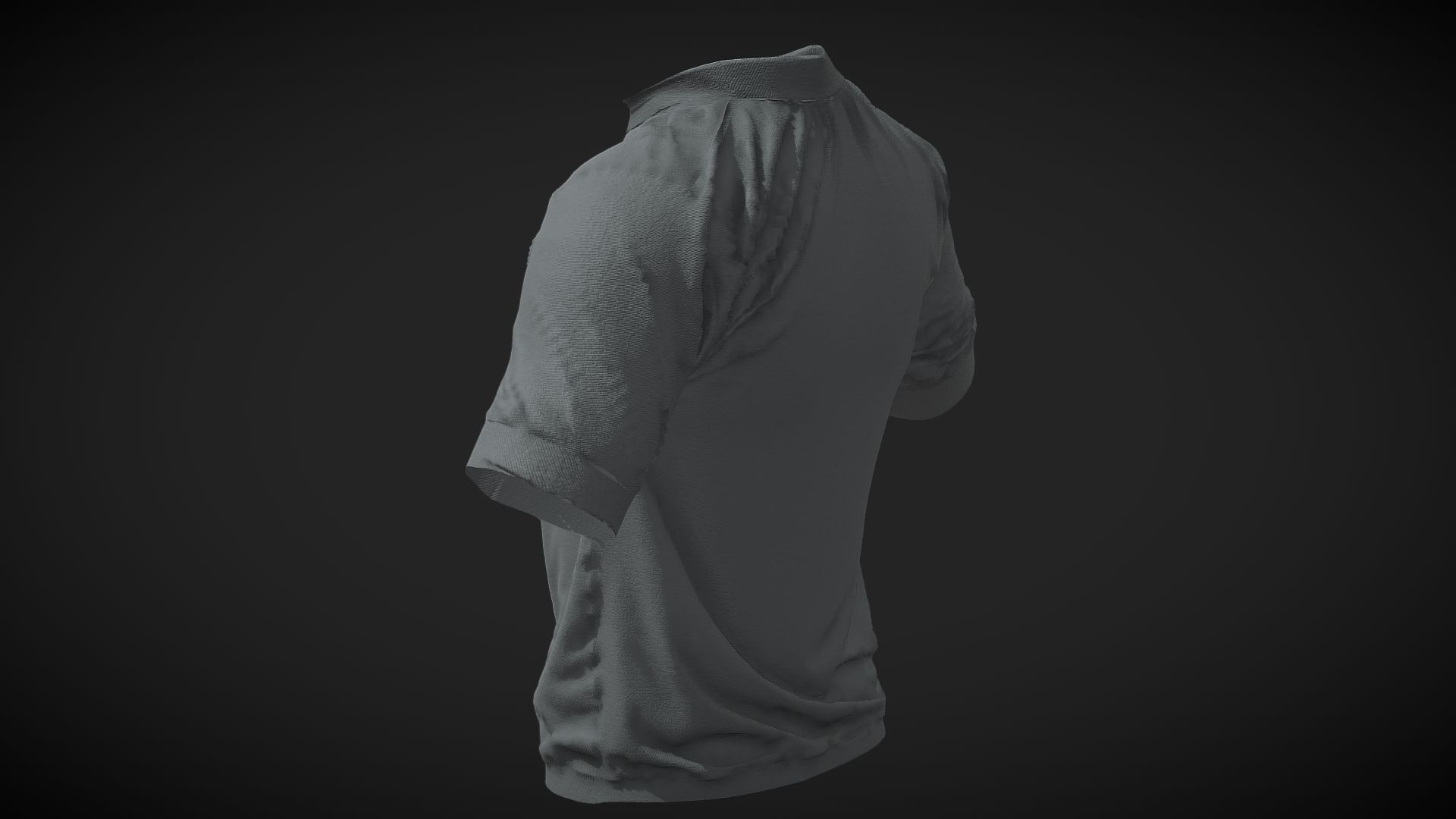 Short Polo UNREAL 5 - METAHUMANS 3D Model