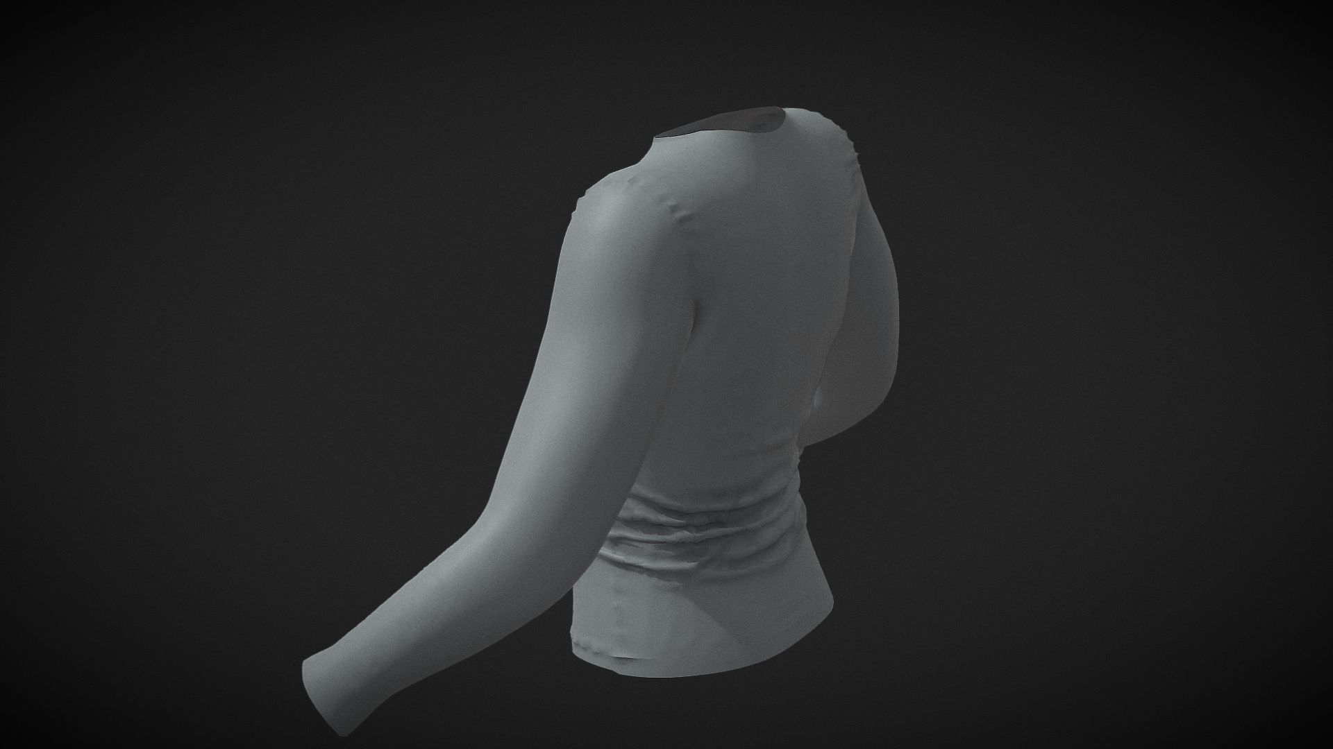 Sports Long Sleeve  UNREAL 5 - METAHUMANS 3D Model