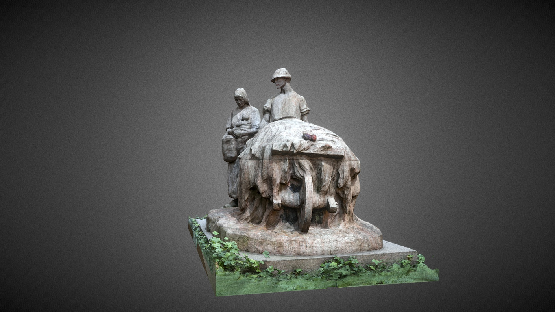 Statue from House of Agriculture 3D Model