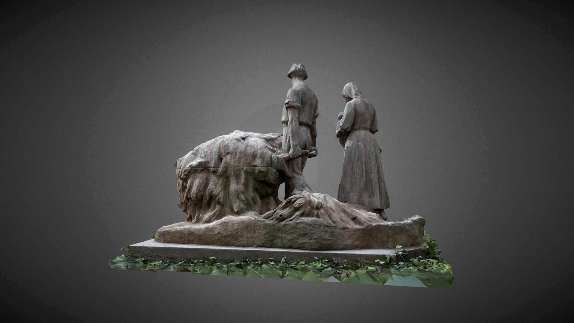 Statue from House of Agriculture 3D Model