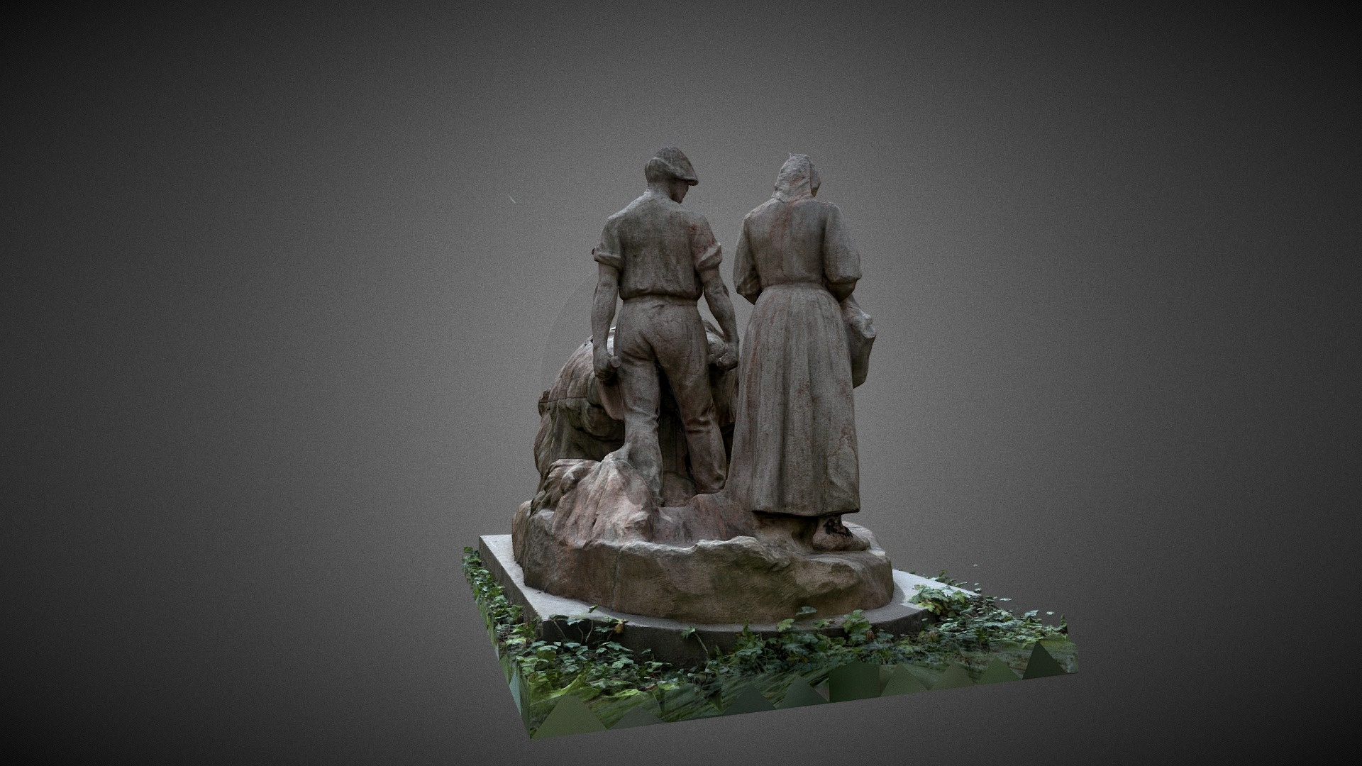 Statue from House of Agriculture 3D Model