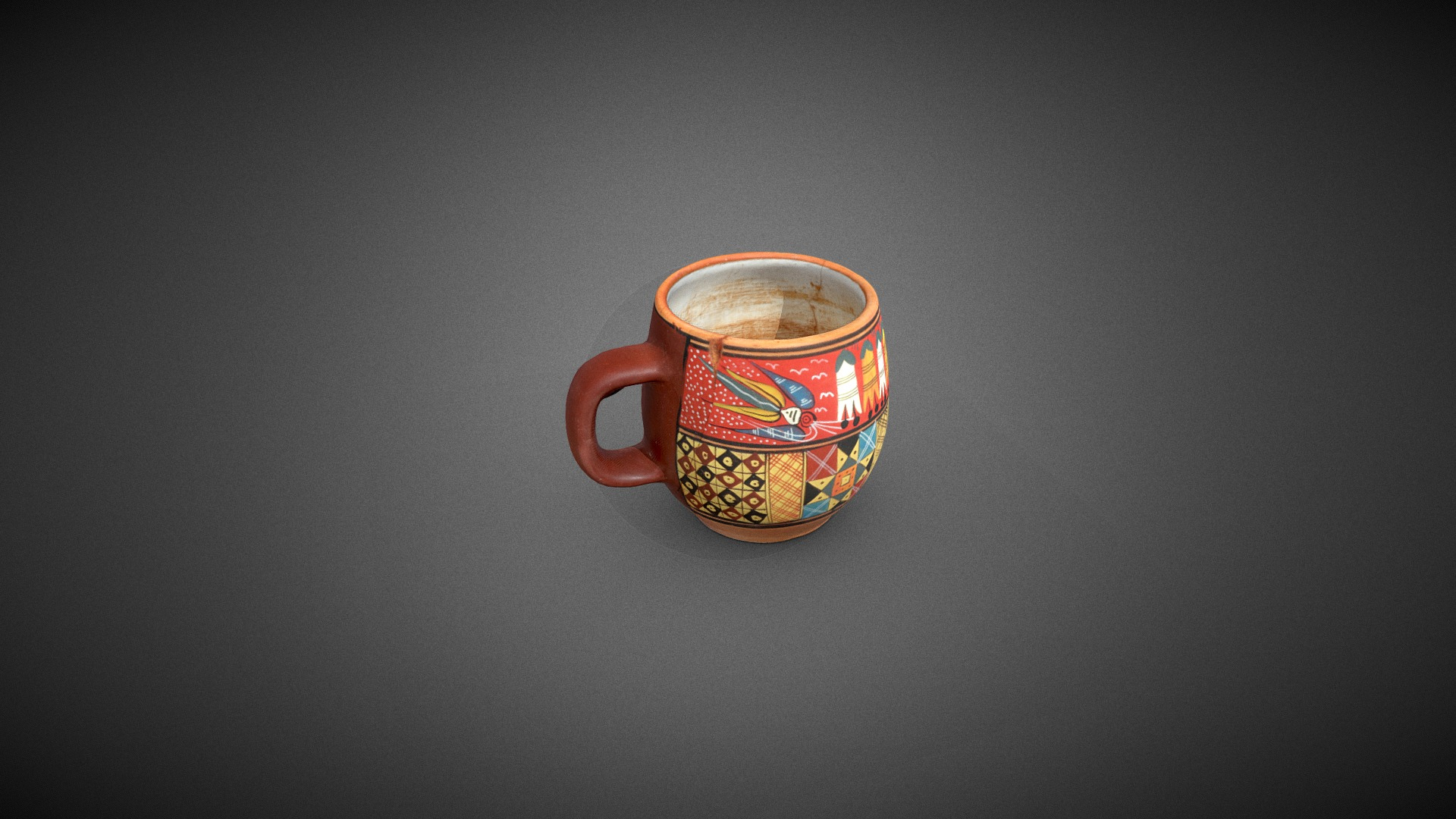 Tea Mug From Peru 3D Model