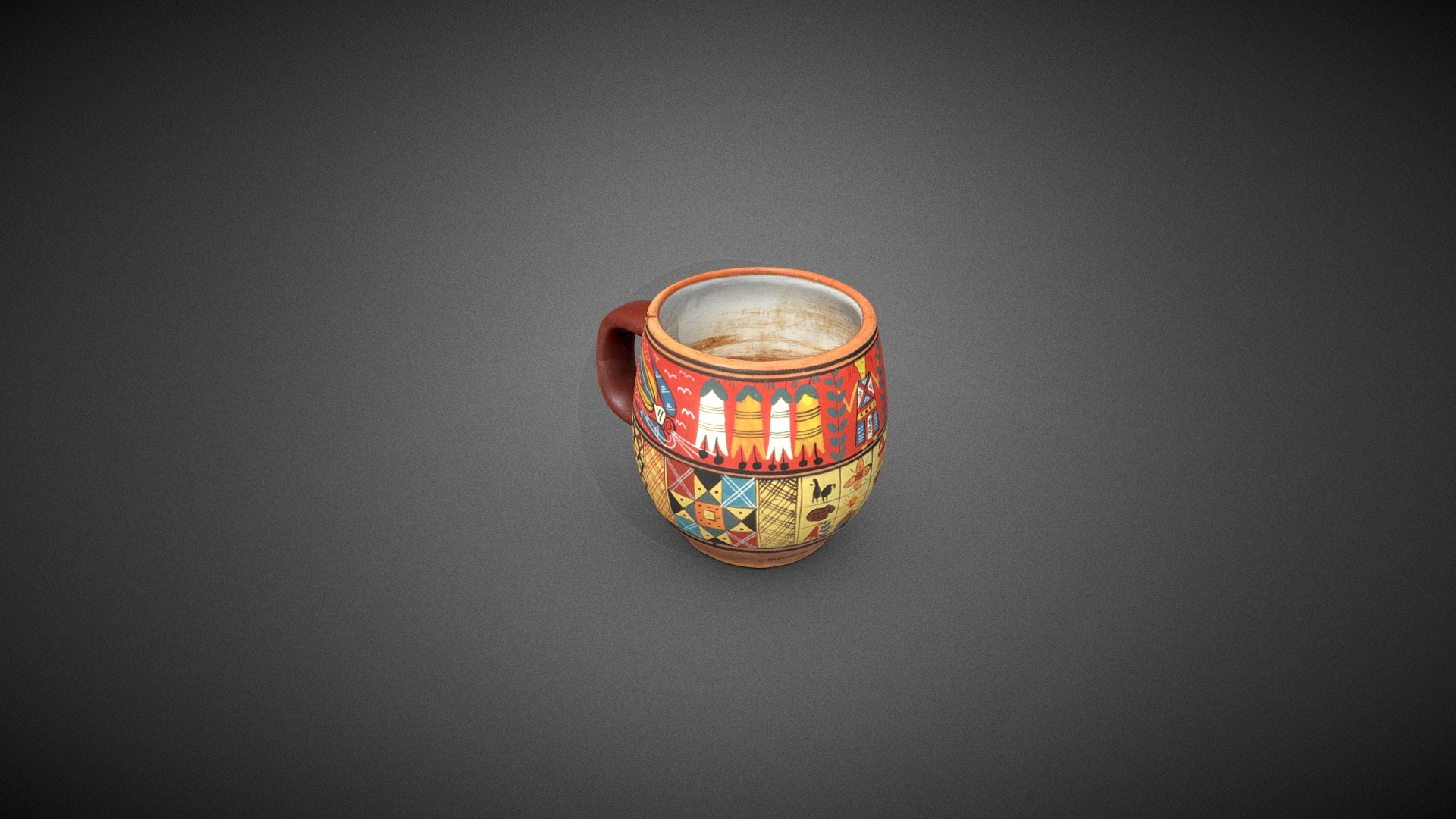 Tea Mug From Peru 3D Model