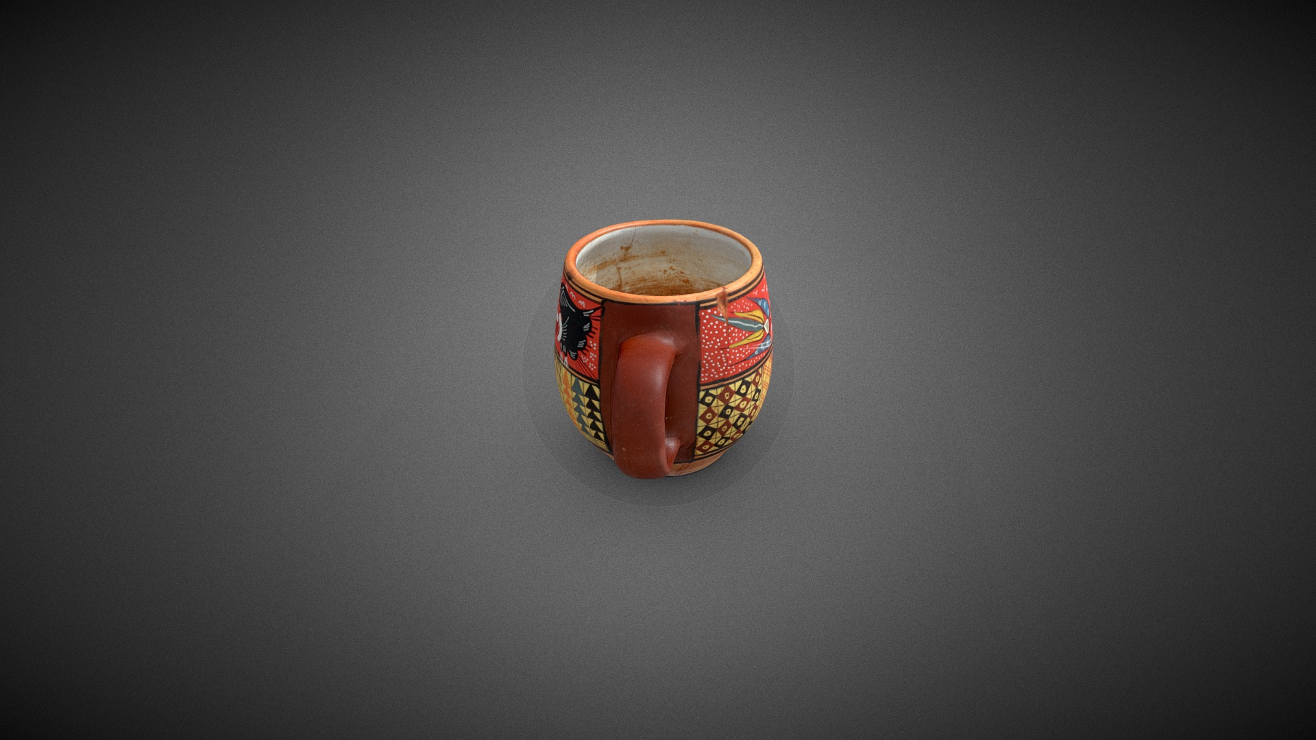 Tea Mug From Peru 3D Model