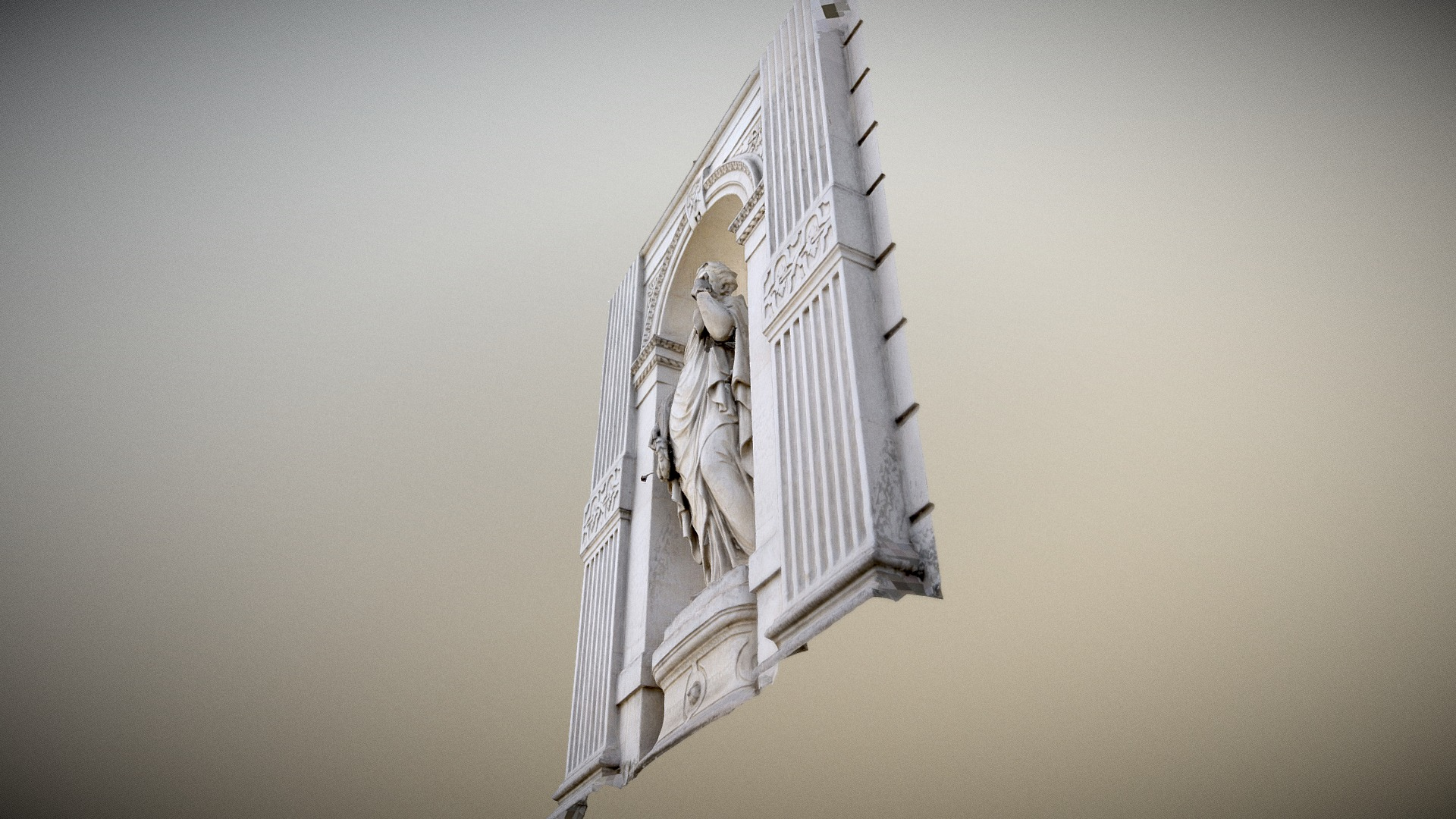 The Lyric Poetry Angers Theater 1871 3D Model
