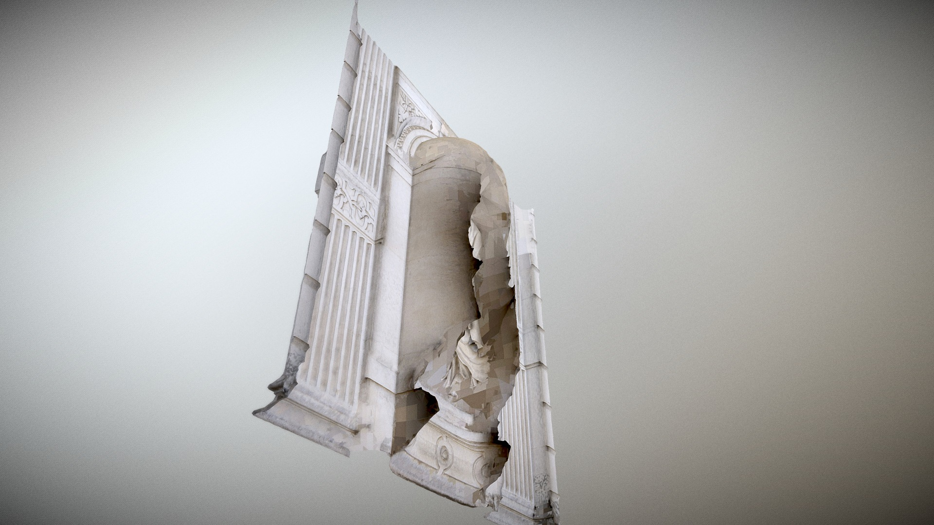 The Lyric Poetry Angers Theater 1871 3D Model