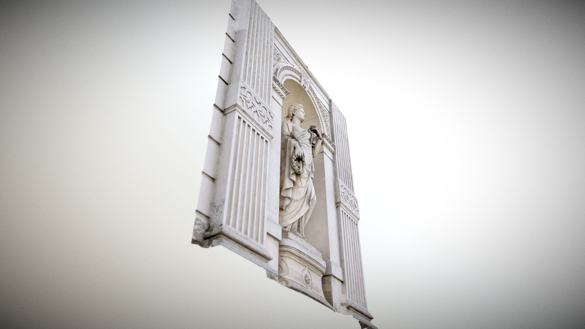 The Lyric Poetry Angers Theater 1871 3D Model