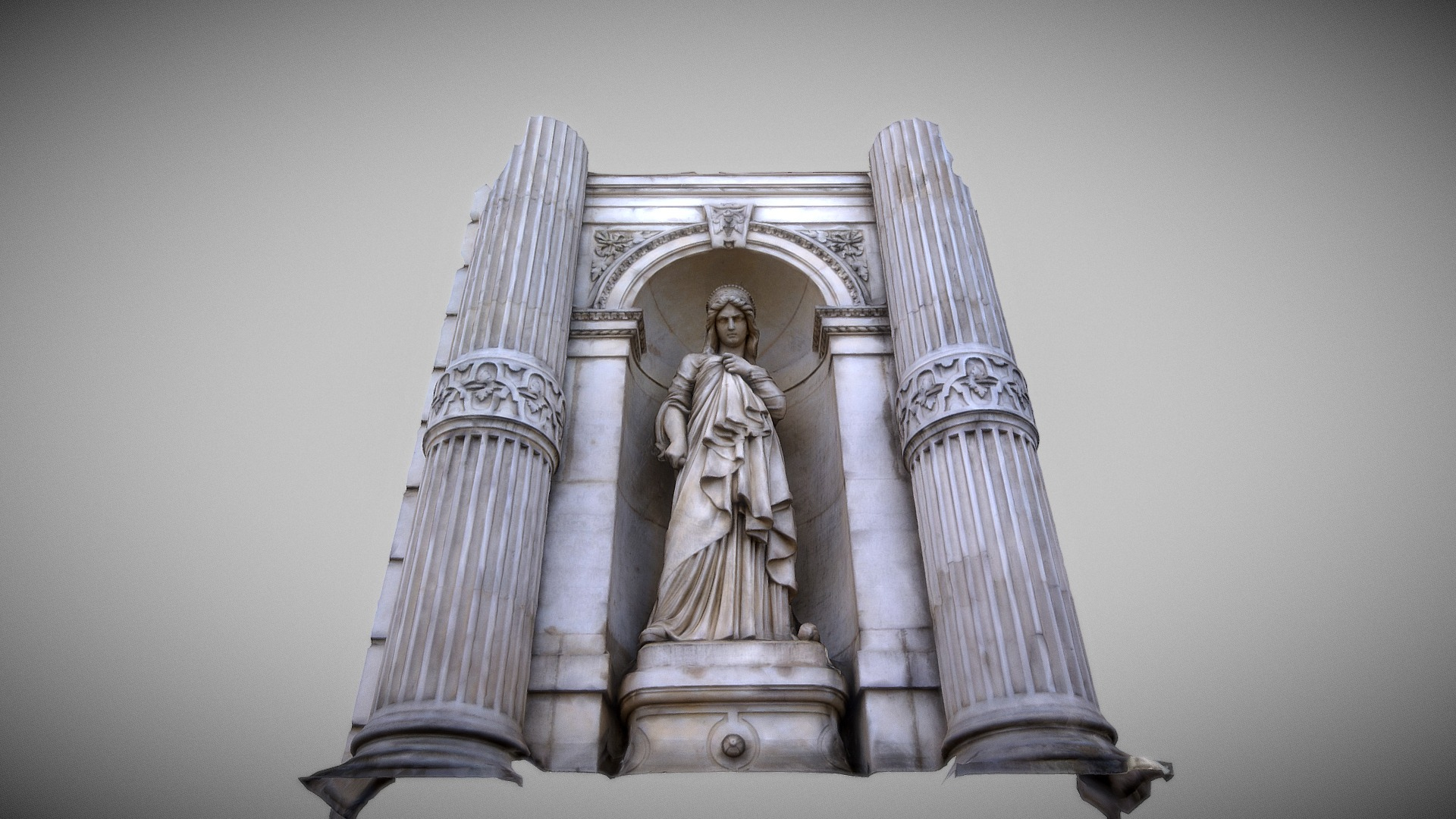 The Tragedy Angers Theater 1871 3D Model
