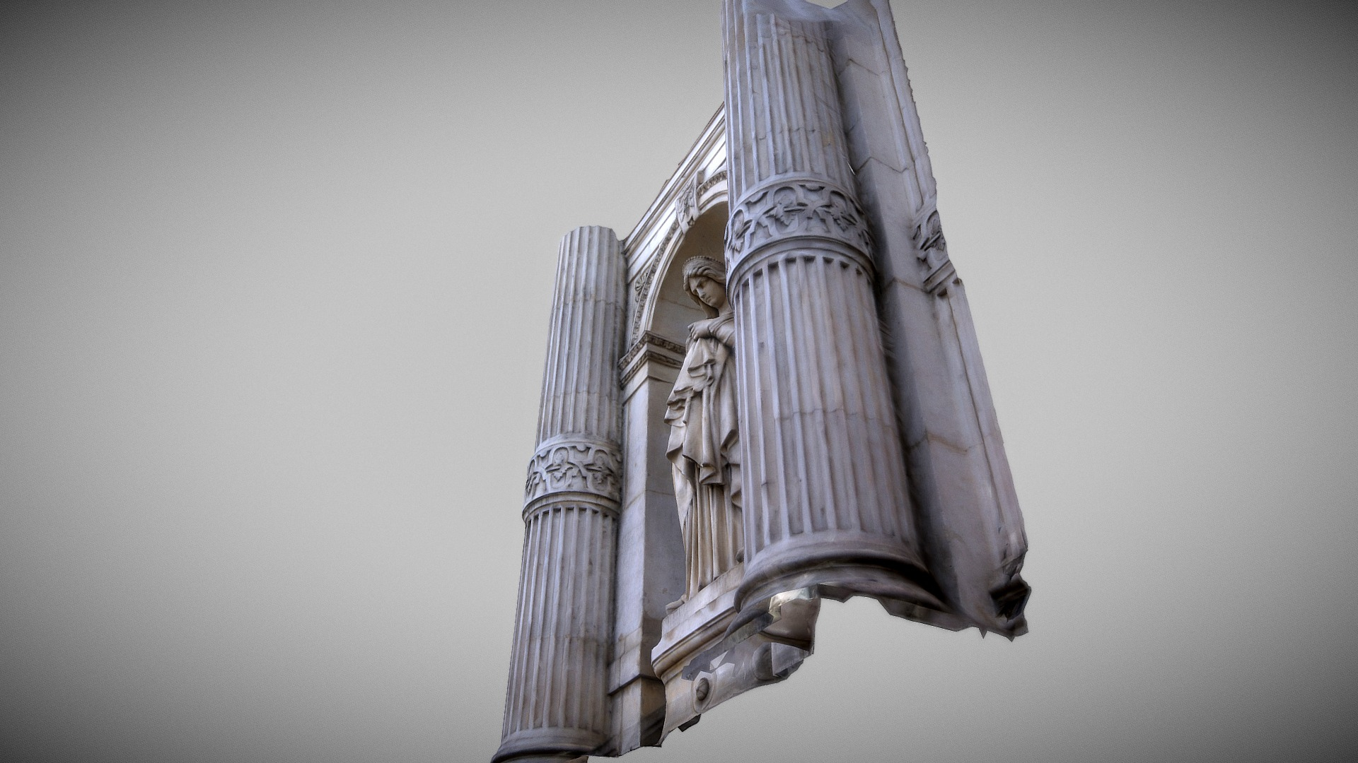 The Tragedy Angers Theater 1871 3D Model