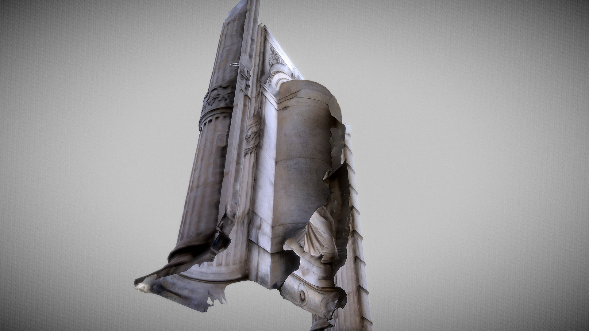 The Tragedy Angers Theater 1871 3D Model