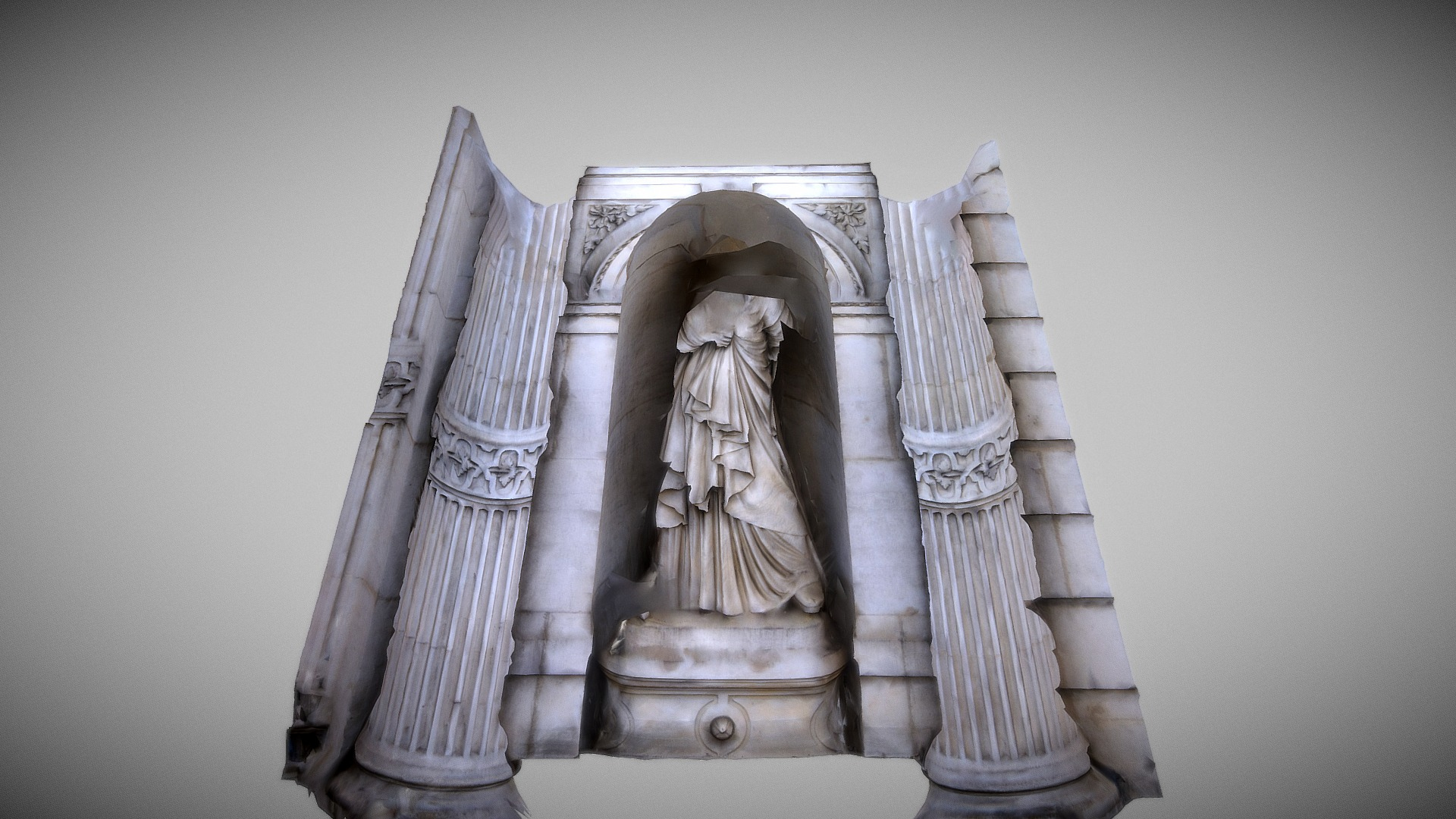 The Tragedy Angers Theater 1871 3D Model