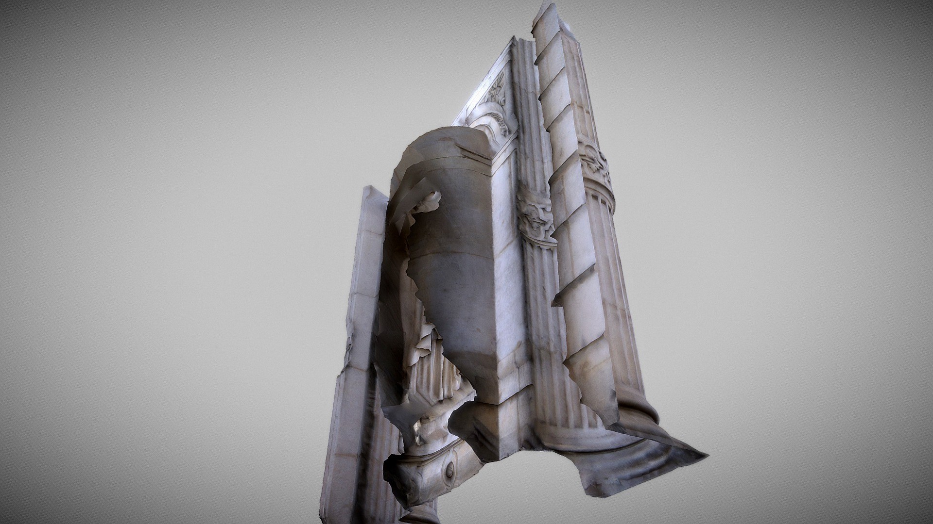 The Tragedy Angers Theater 1871 3D Model