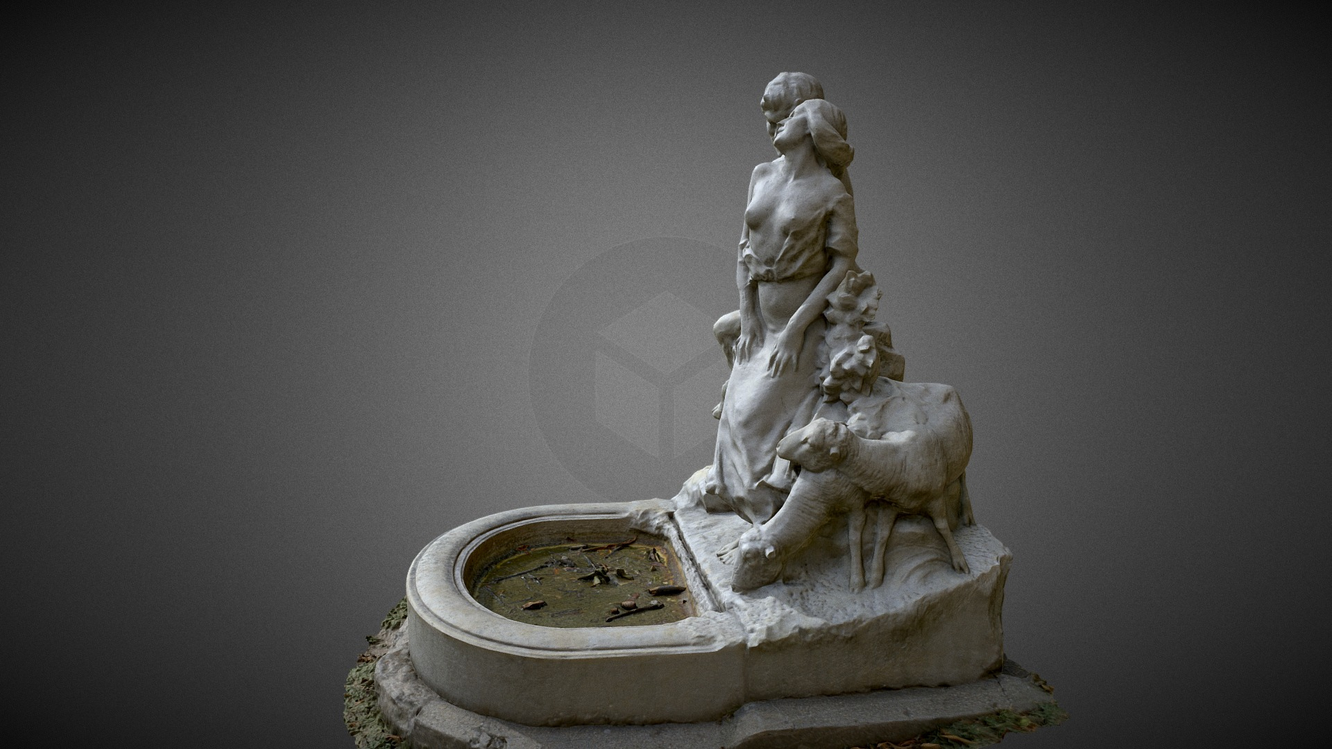 Un Premier Frisson René Albert Baucour 1921 3D Model