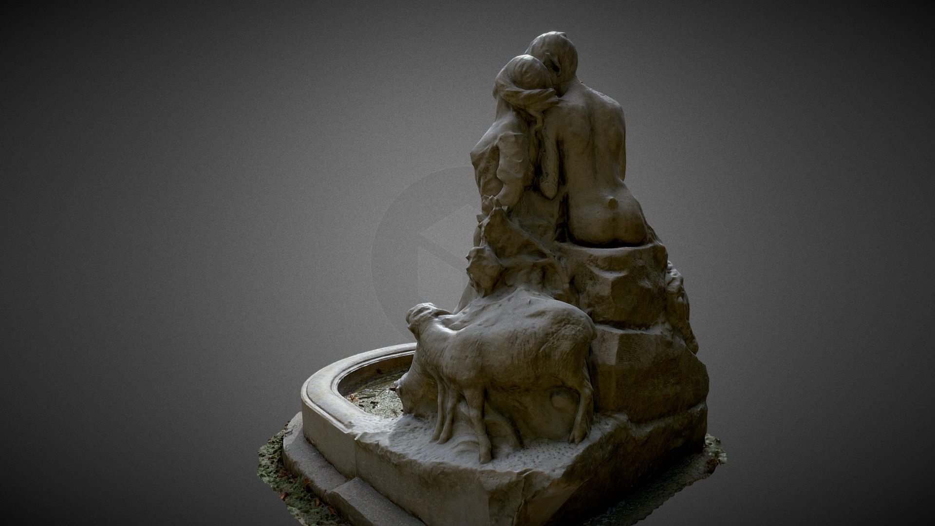 Un Premier Frisson René Albert Baucour 1921 3D Model