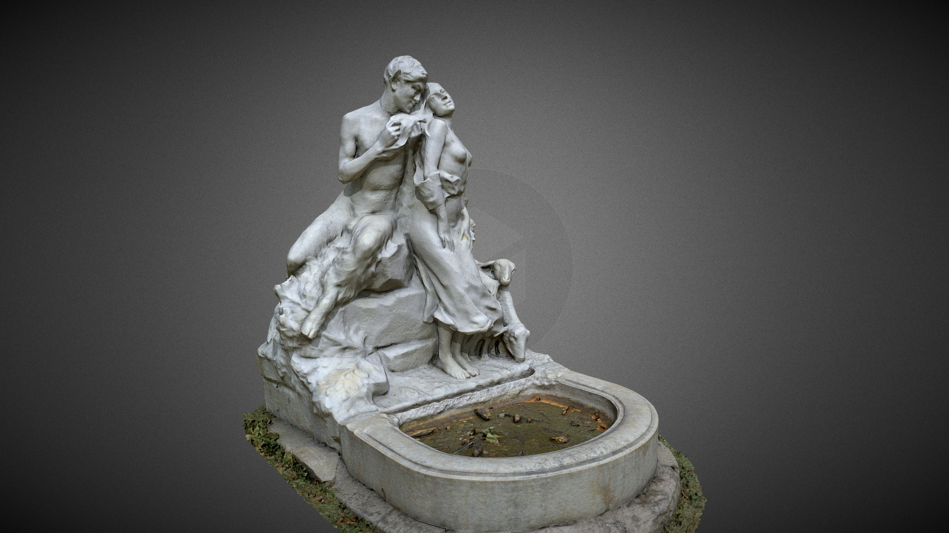Un Premier Frisson René Albert Baucour 1921 3D Model