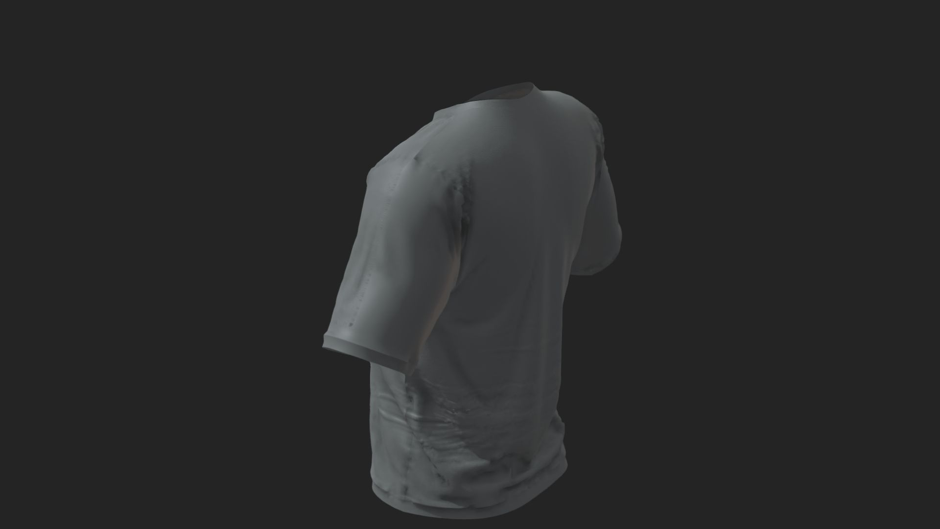 Vneck Shirt UNREAL 5 - METAHUMANS 3D Model