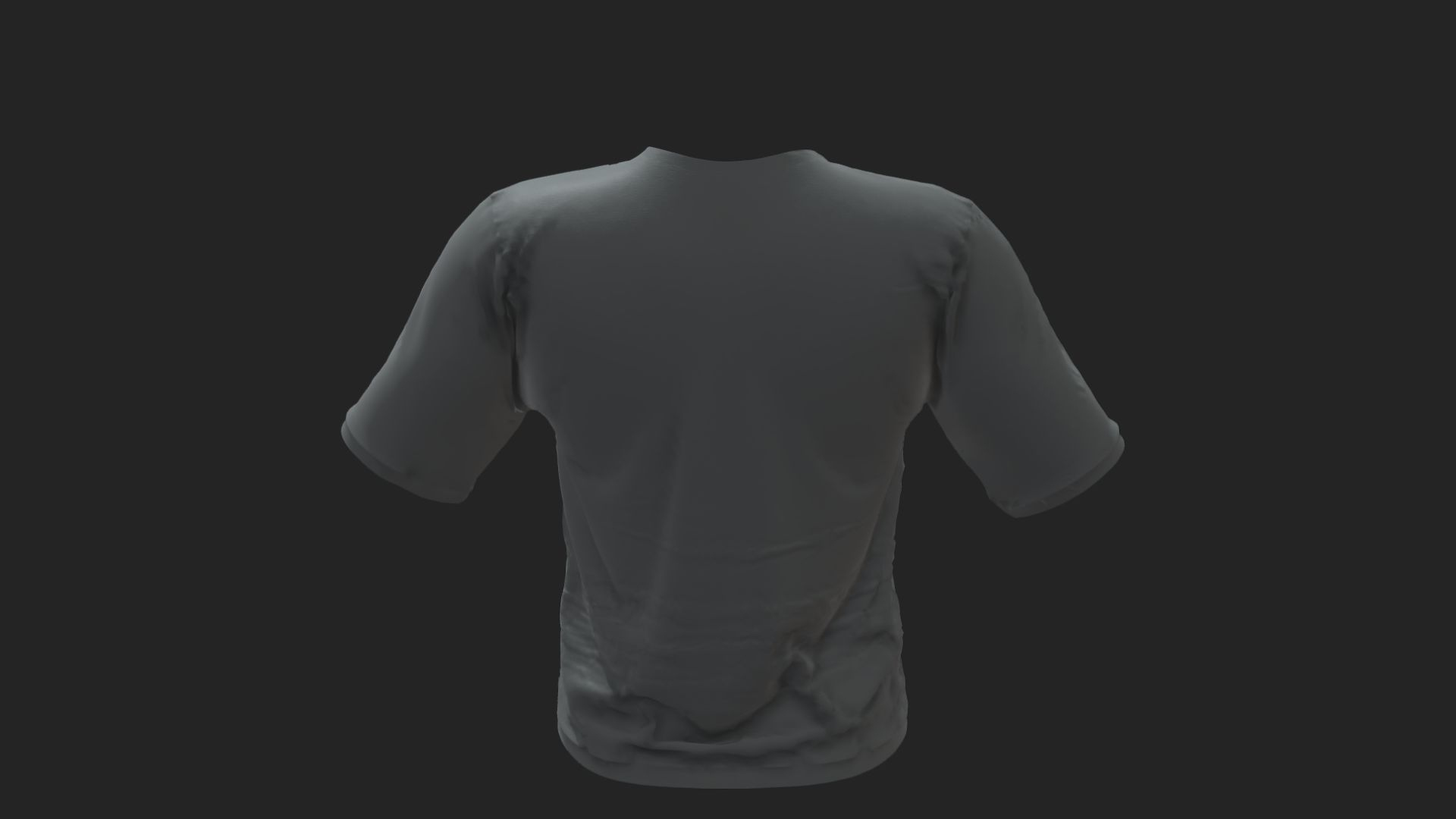 Vneck Shirt UNREAL 5 - METAHUMANS 3D Model