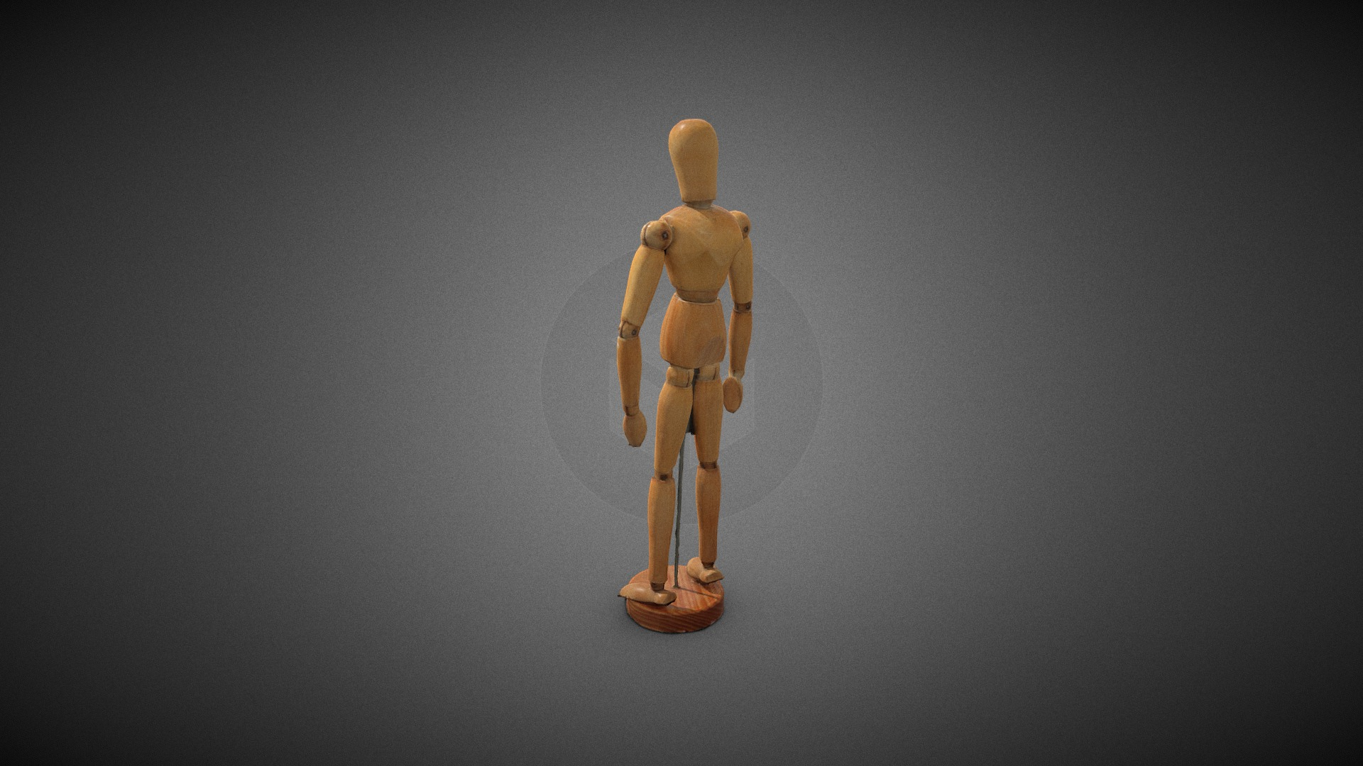 Wooden Man/Woman Model for Drawing 3D Model