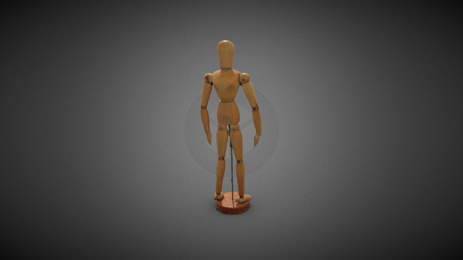 Wooden Man/Woman Model for Drawing 3D Model