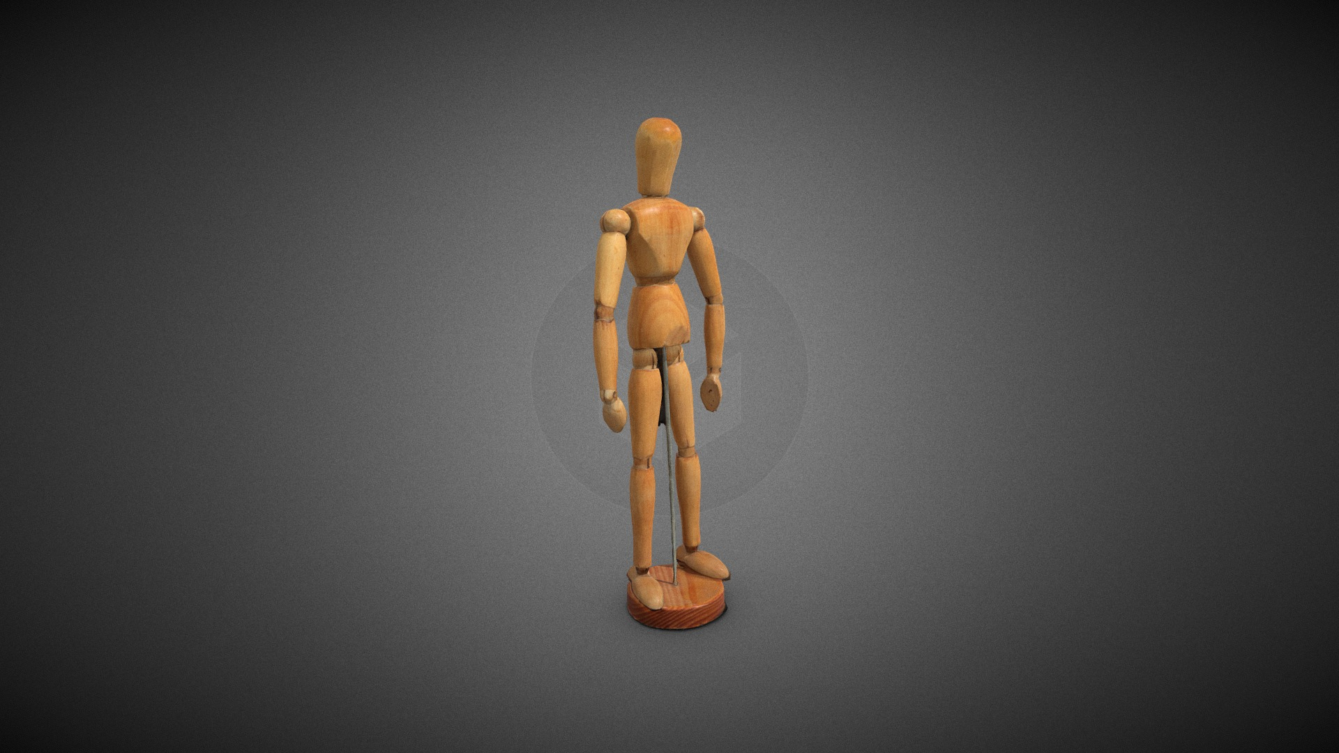 Wooden Man/Woman Model for Drawing 3D Model