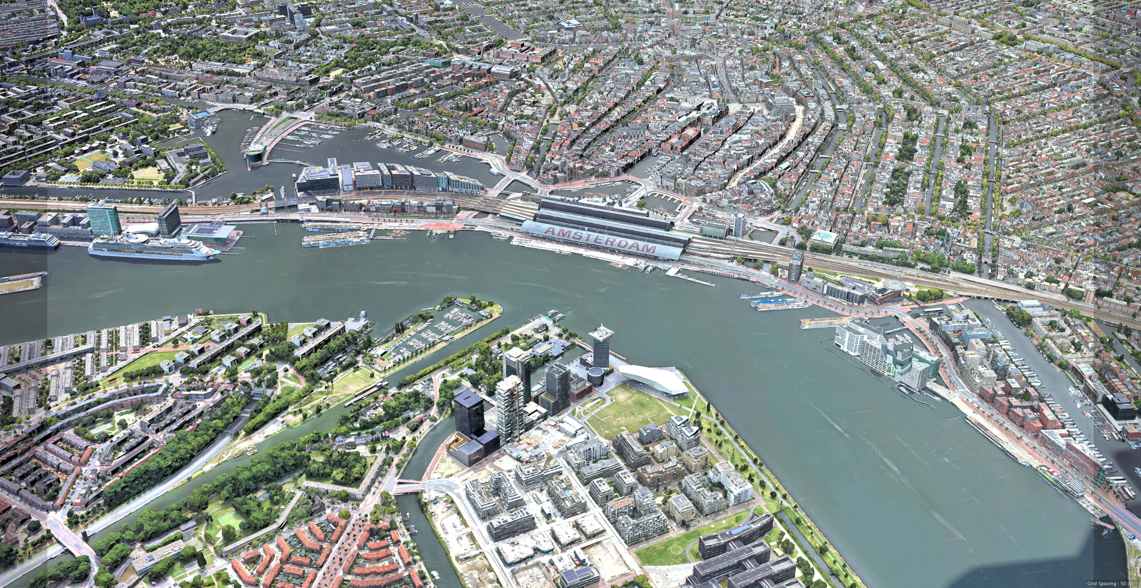 Amsterdam 3D Scam City Netherlands 3D Model 3D Model