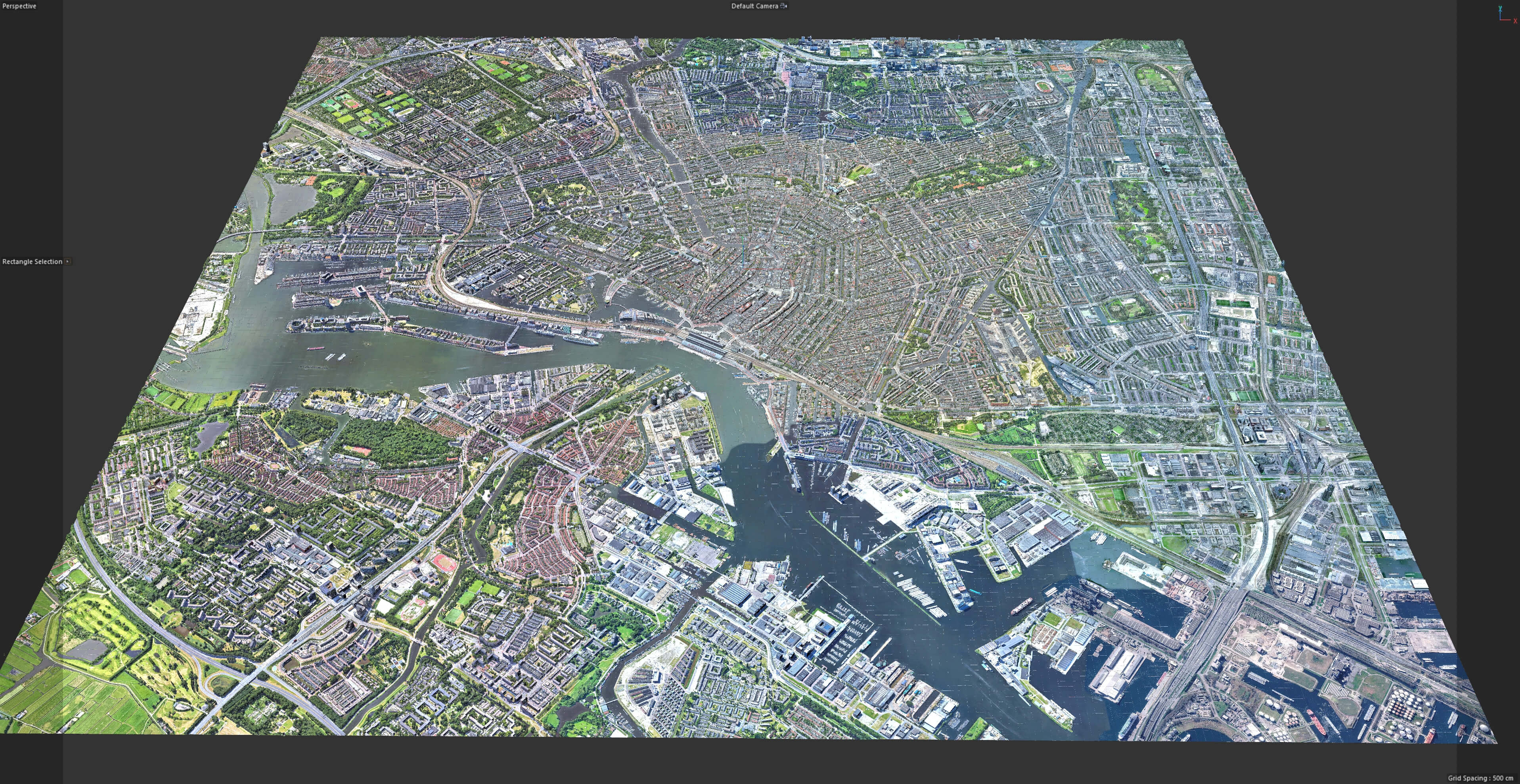 Amsterdam 3D Scam City Netherlands 3D Model 3D Model