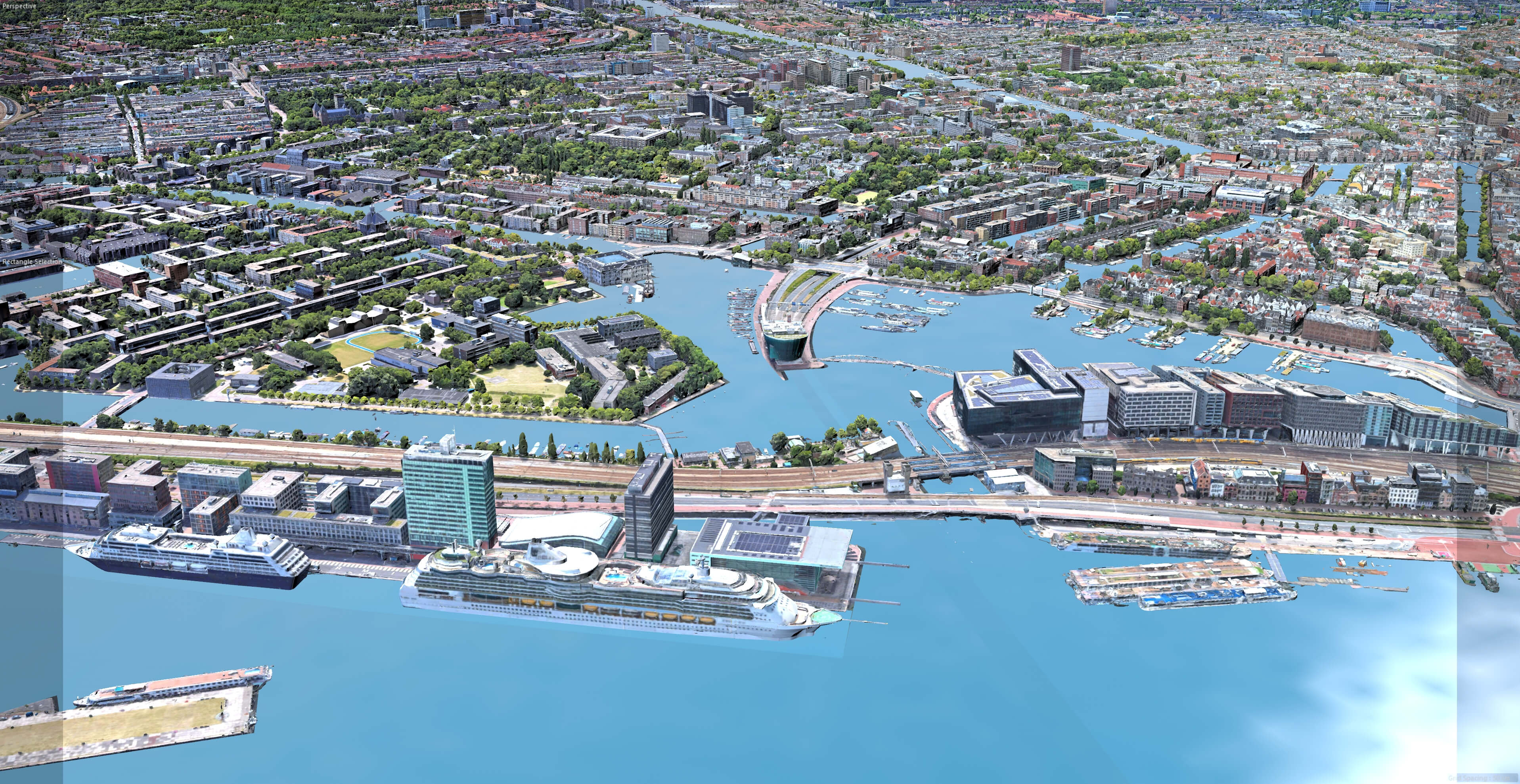 Amsterdam 3D Scam City Netherlands 3D Model 3D Model