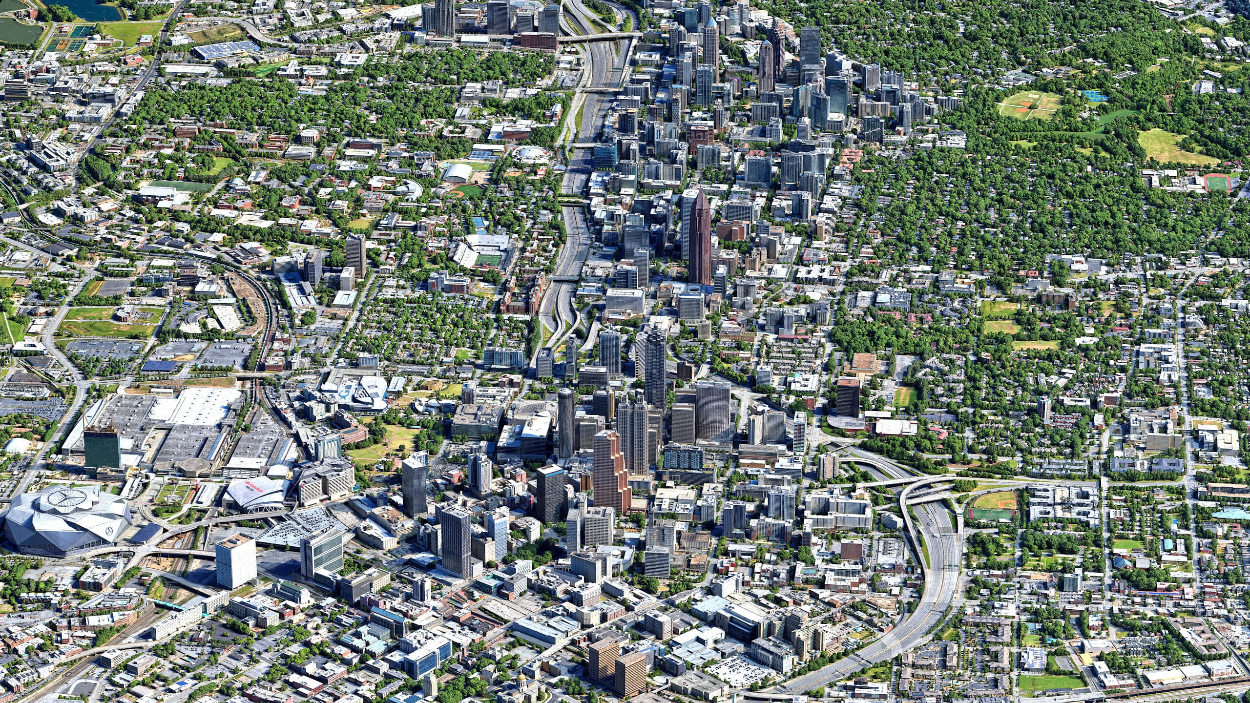 Atlanta City 3D Scan City 3D Model 3D Model