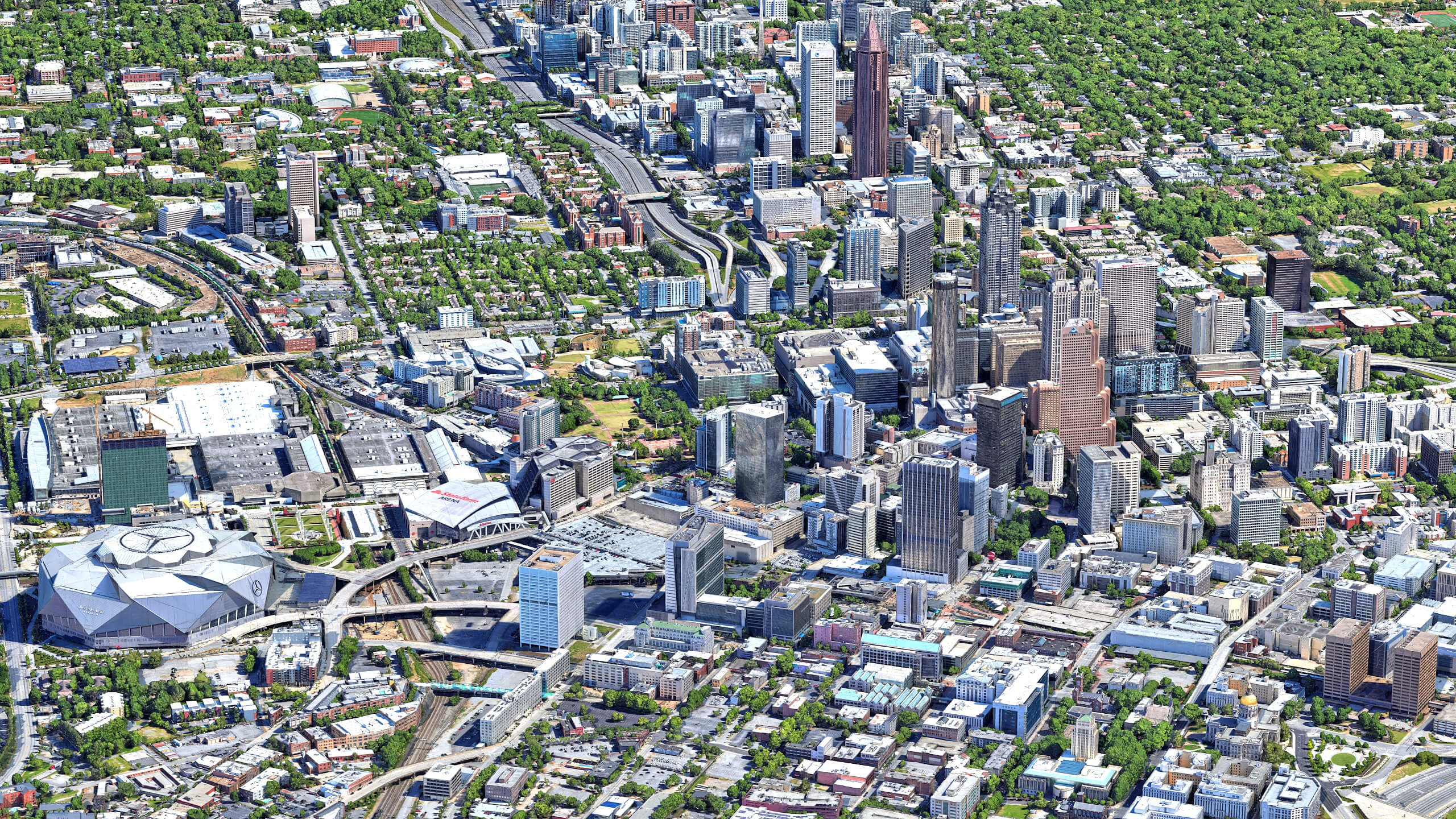 Atlanta City 3D Scan City 3D Model 3D Model