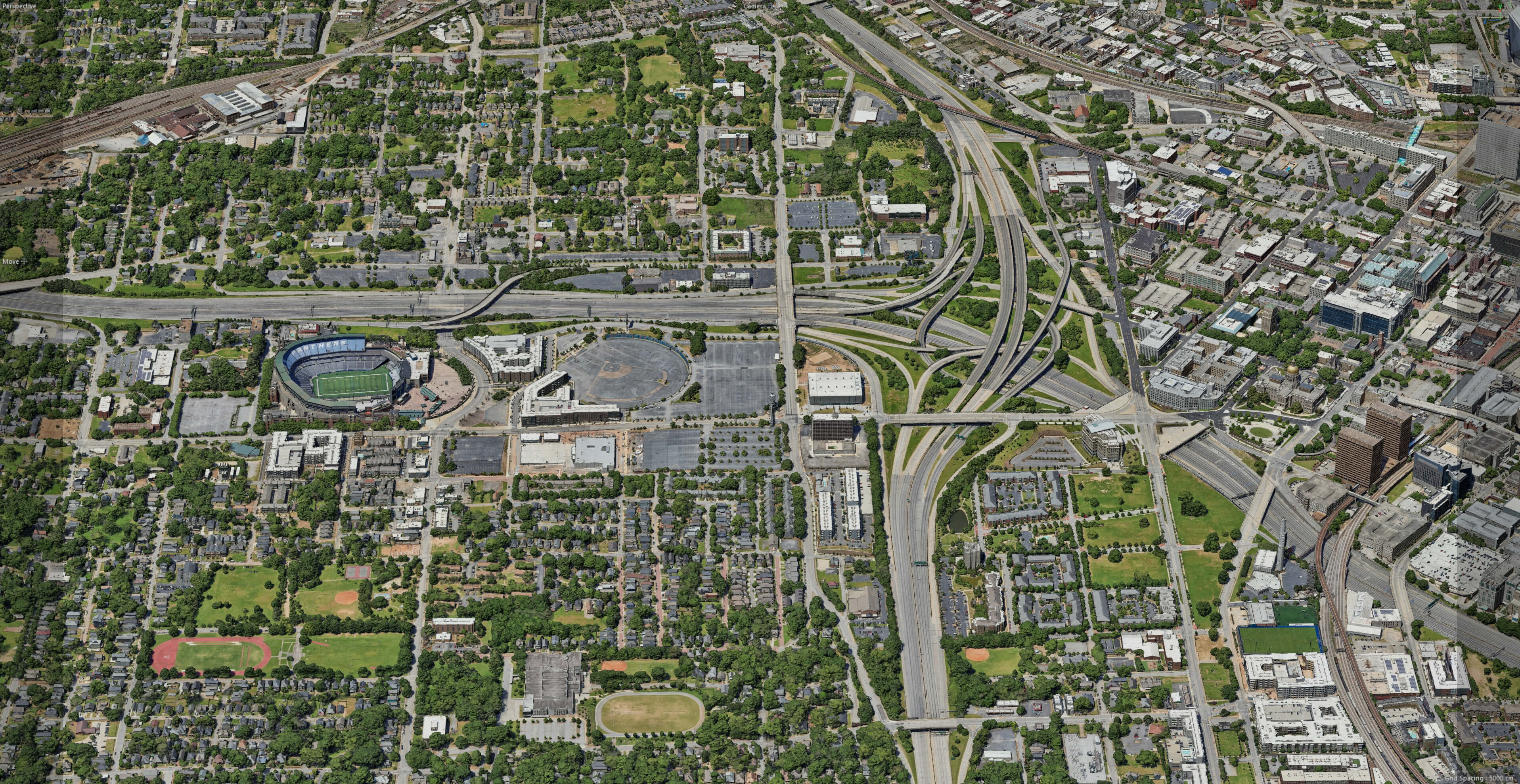 Atlanta City 3D Scan City 3D Model 3D Model