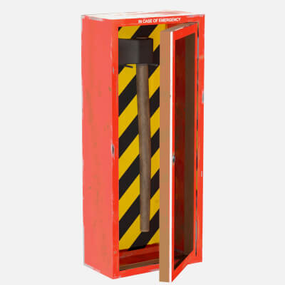 Axe with Box