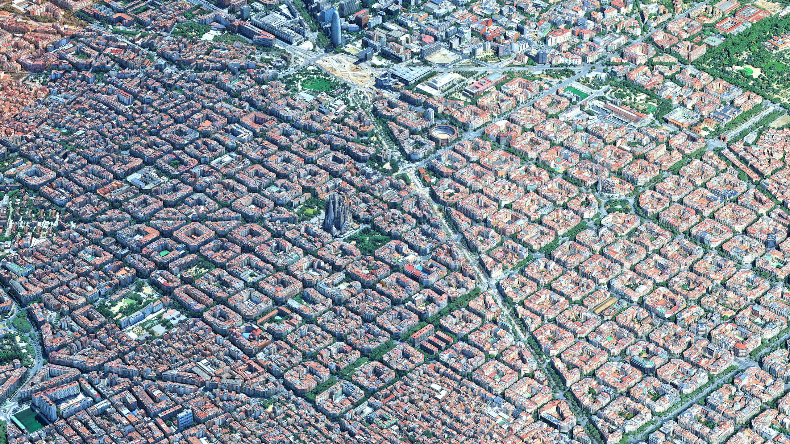 Barcelona 3D Scan City Spain 3D Model 3D Model