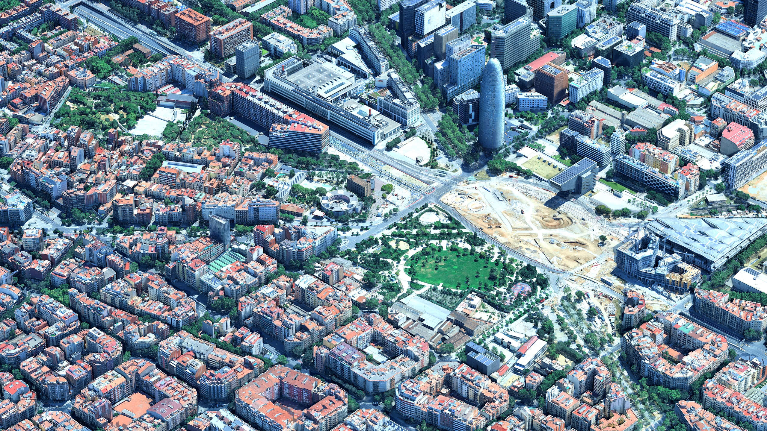 Barcelona 3D Scan City Spain 3D Model 3D Model