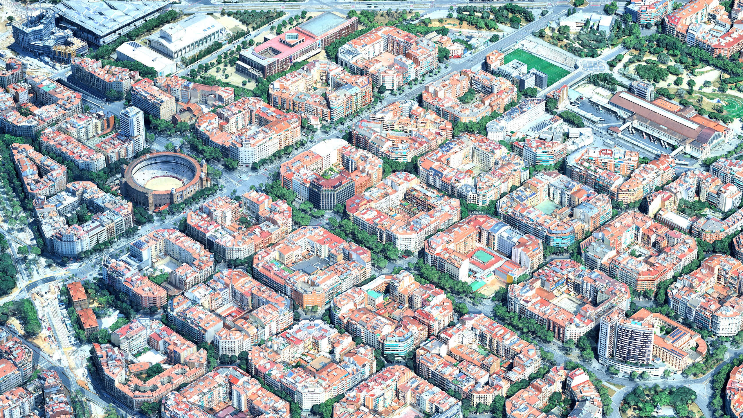 Barcelona 3D Scan City Spain 3D Model 3D Model