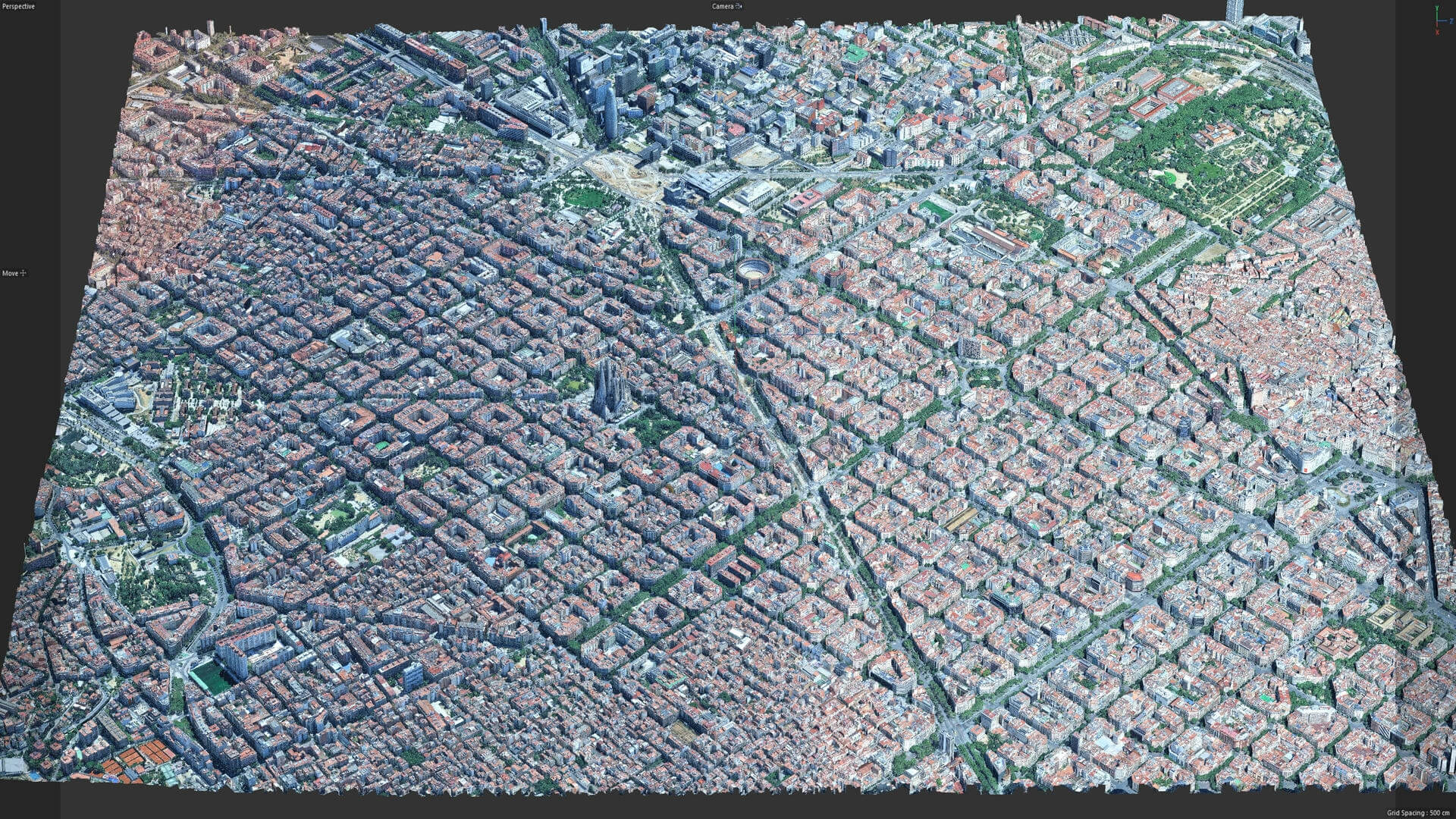Barcelona 3D Scan City Spain 3D Model 3D Model